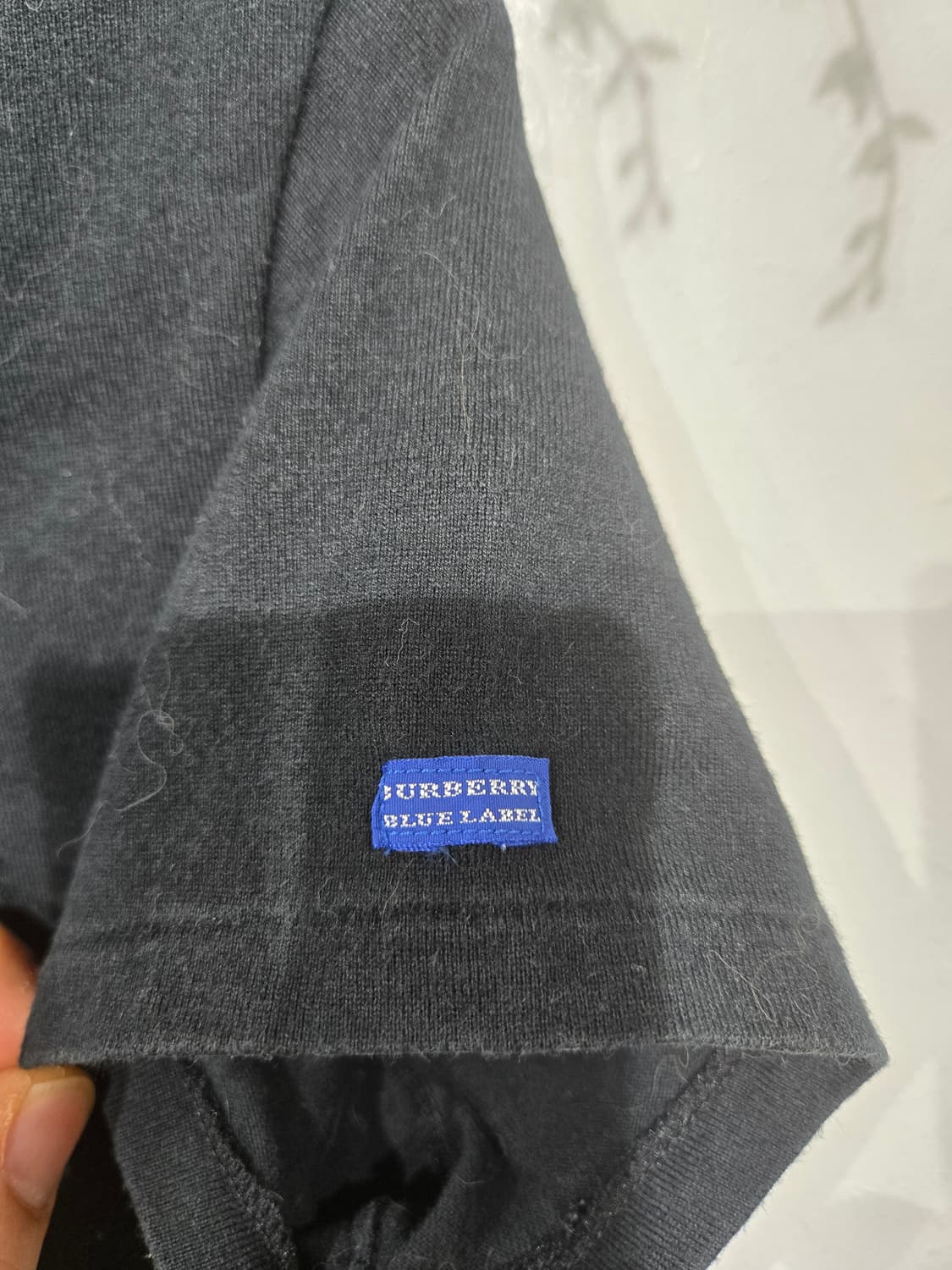 버버리 블랙 포켓 반팔 티셔츠 상품이미지7