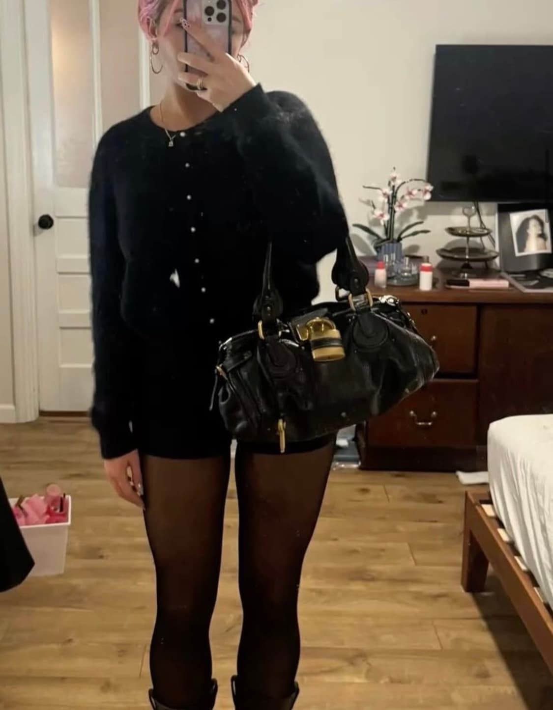 끌로에 패딩턴 백 블랙 가방 상품이미지3