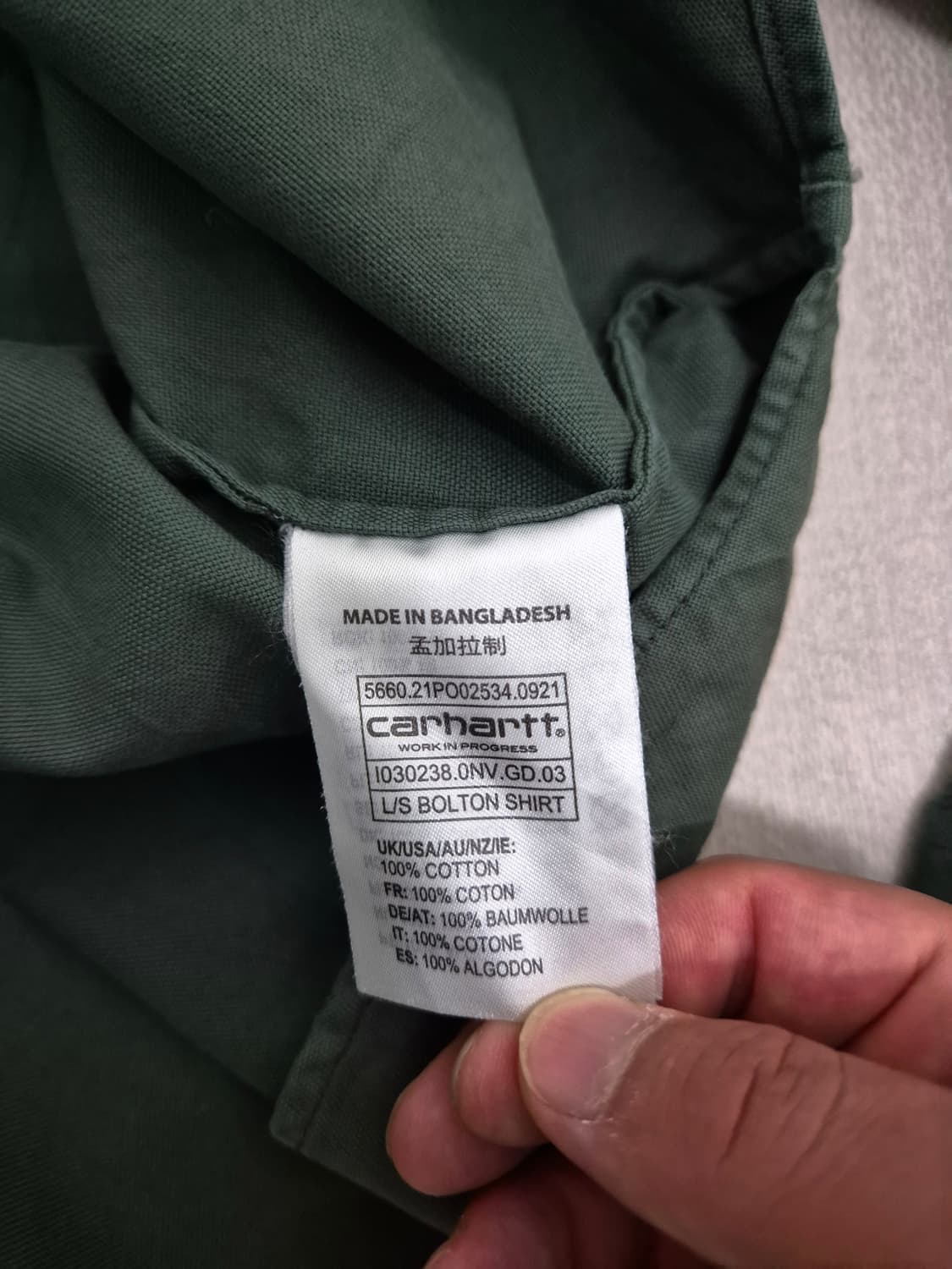 칼하트 셔츠 상품이미지5