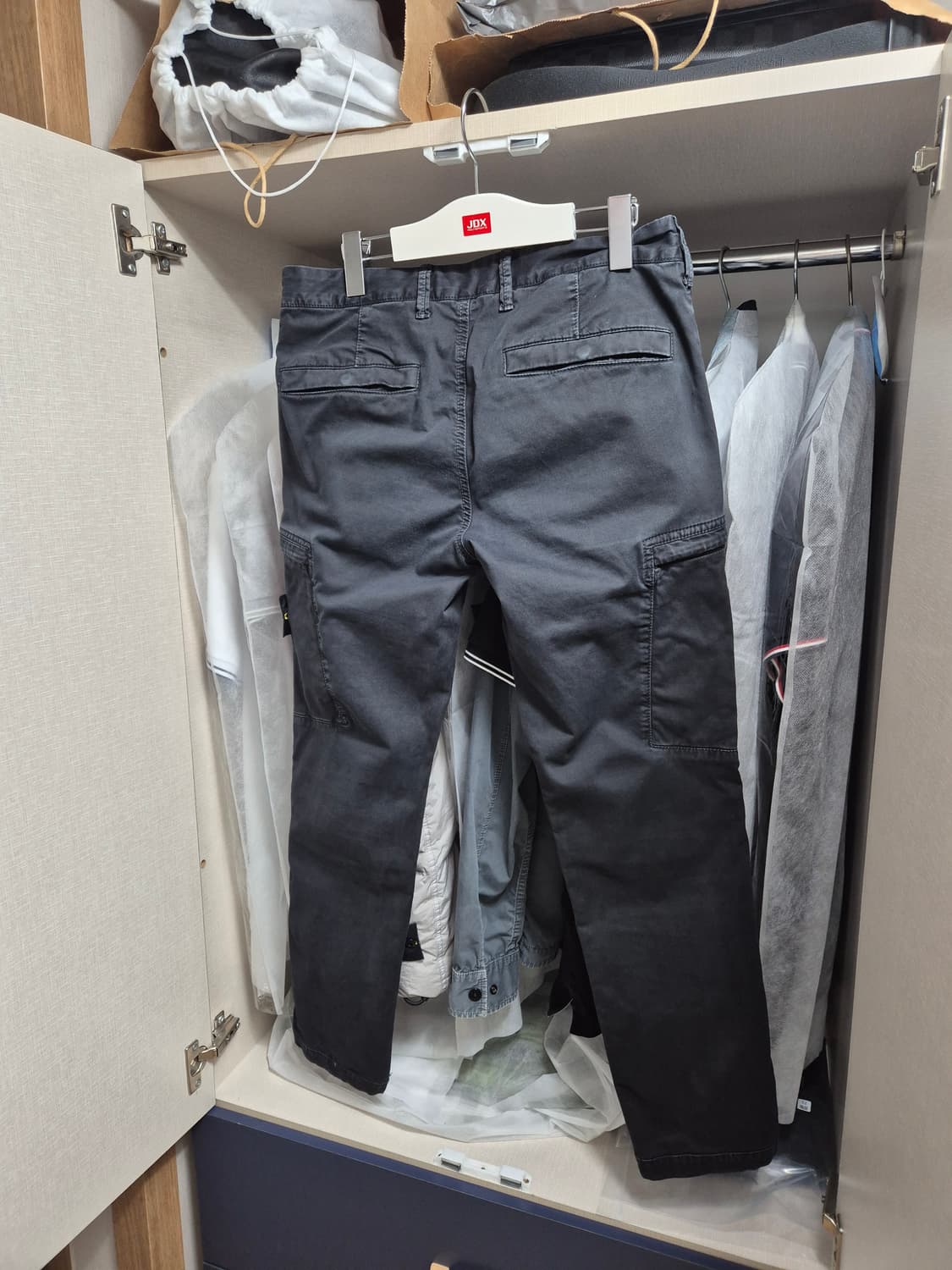 스톤아일랜드 카고바지 29-30-M 블랙(백화점구매) 상품이미지2