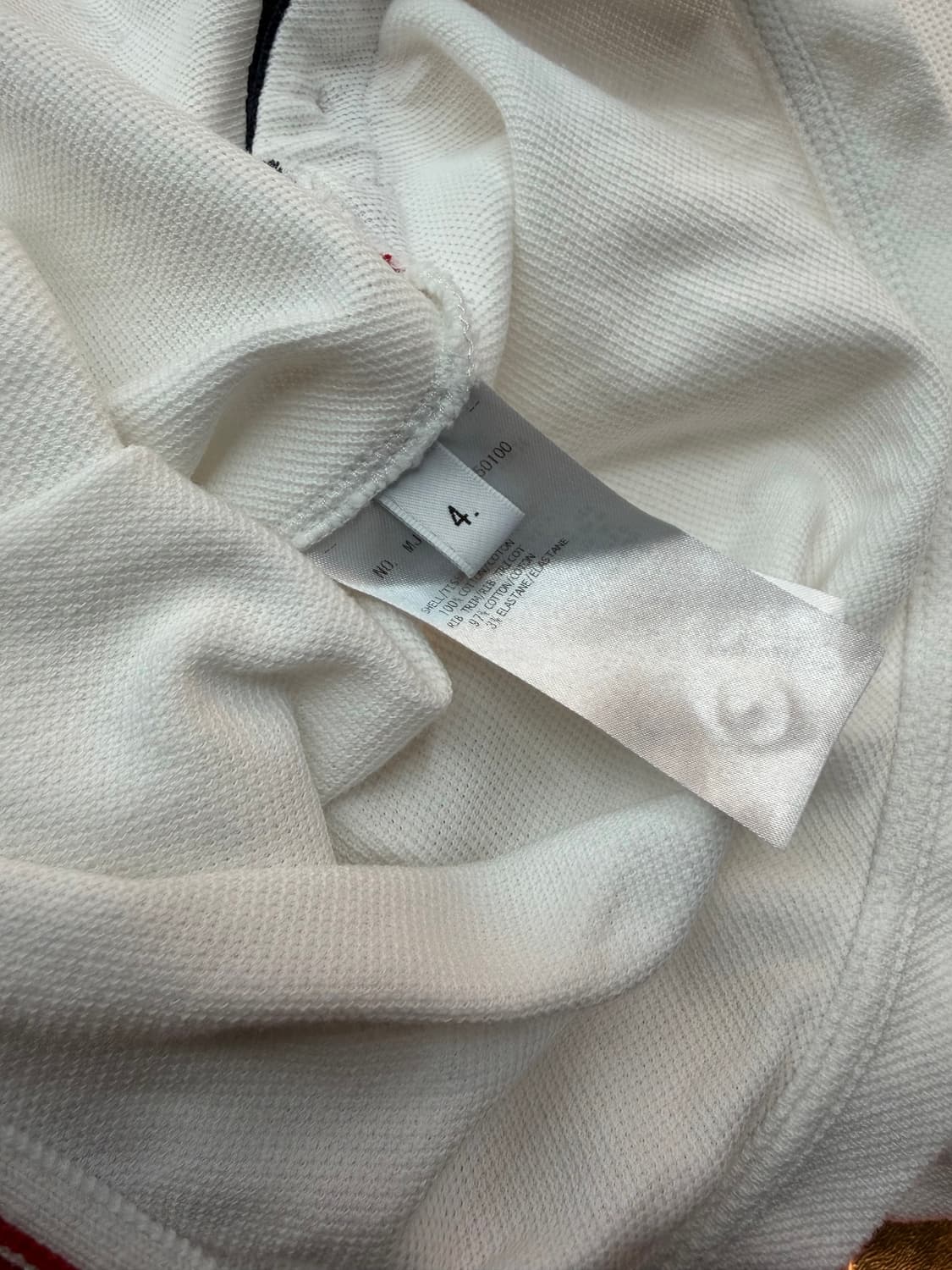 100~105/ 톰브라운 백삼선 코튼 반팔티 상품이미지9