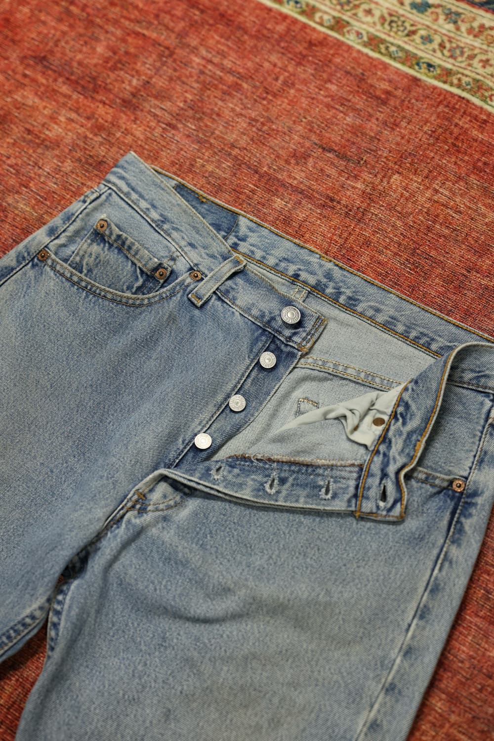 00s 빈티지 리바이스 501 usa 데님팬츠 판매 상품이미지6