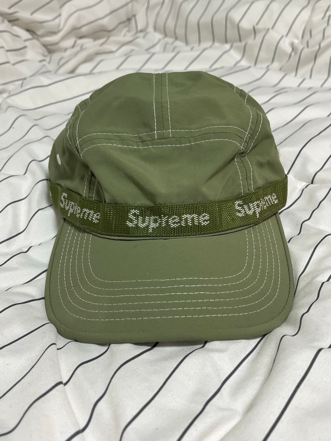 Supreme 슈프림 웨빙 캠프캡 22 f/w 상품이미지1