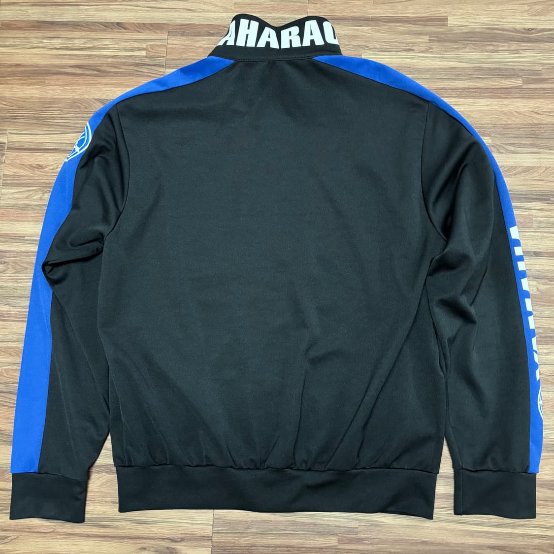 야마하 yamaha 레이싱 블루 블랙 트랙탑 져지 저지 자켓 상품이미지3