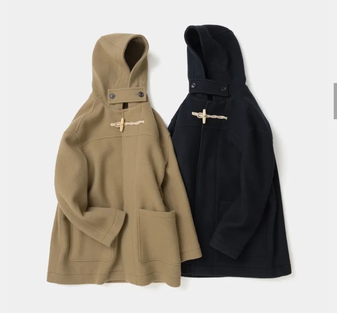 유니폼브릿지 oversized wool duffle coat 코트 상품이미지1