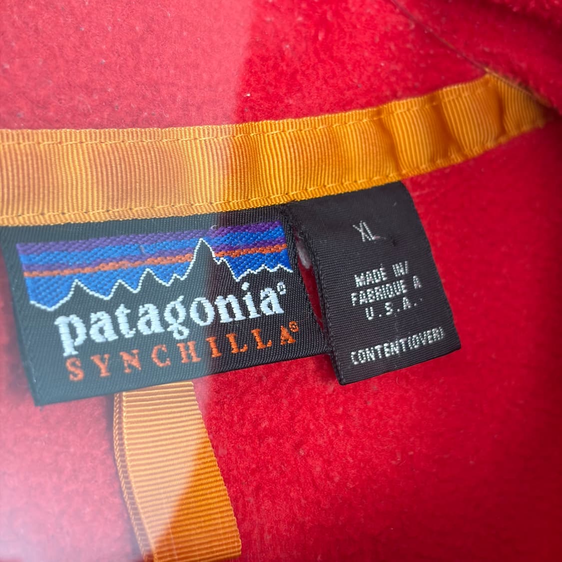 90s 00s 파타고니아 신칠라 플리스 후리스 자켓 집업 상품이미지3