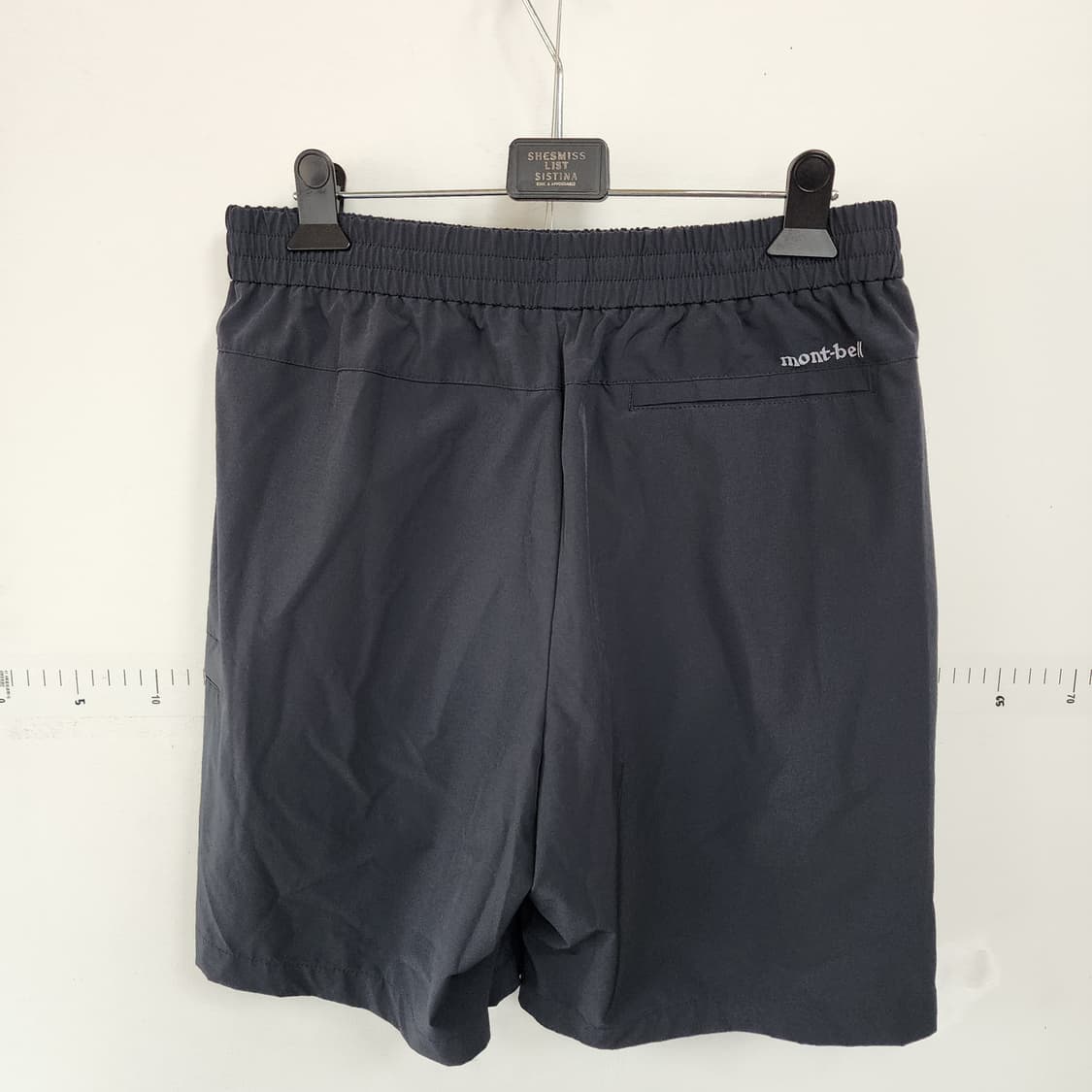 몽벨 기능성 반바지 블랙 상품이미지3