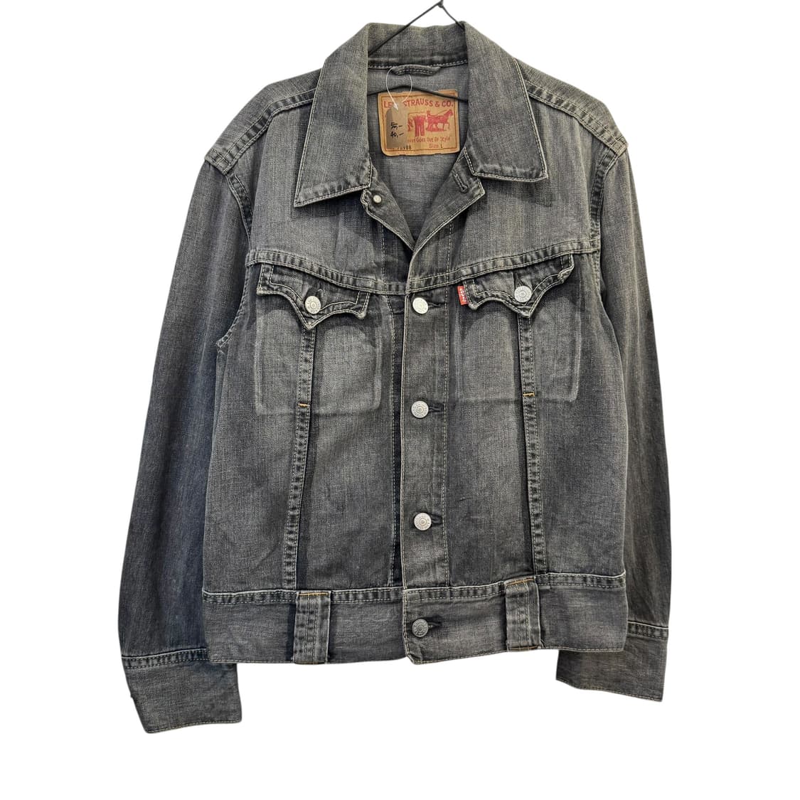 리바이스 흑청자켓 L 상품이미지1