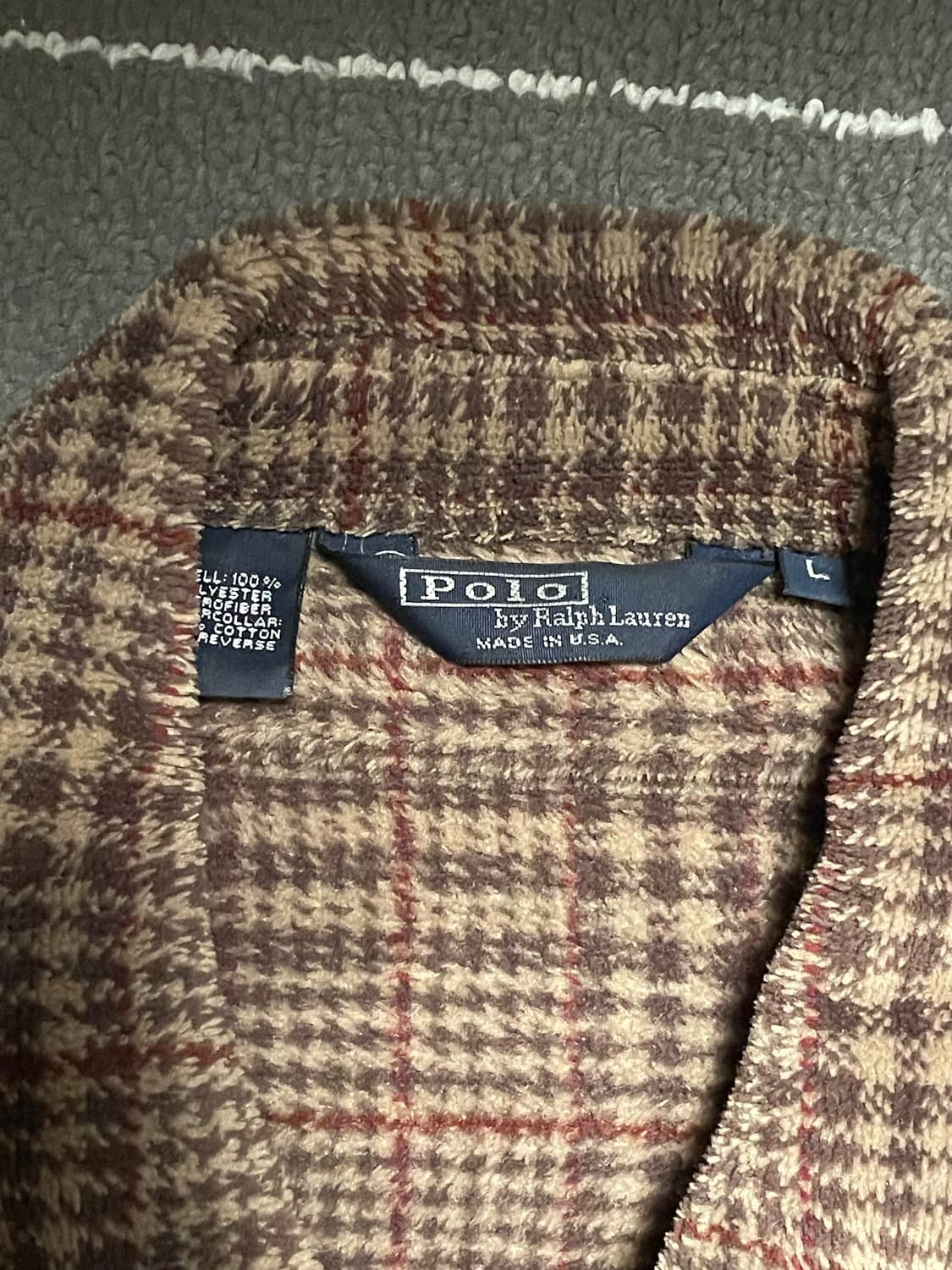 90s 폴로 플리스 스윙자켓 상품이미지3