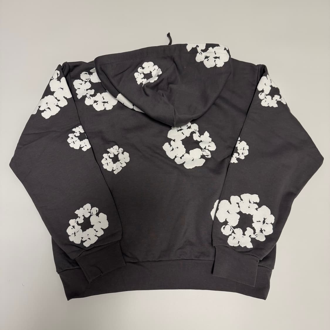 데님티어스 차콜 후드티 S 상품이미지2