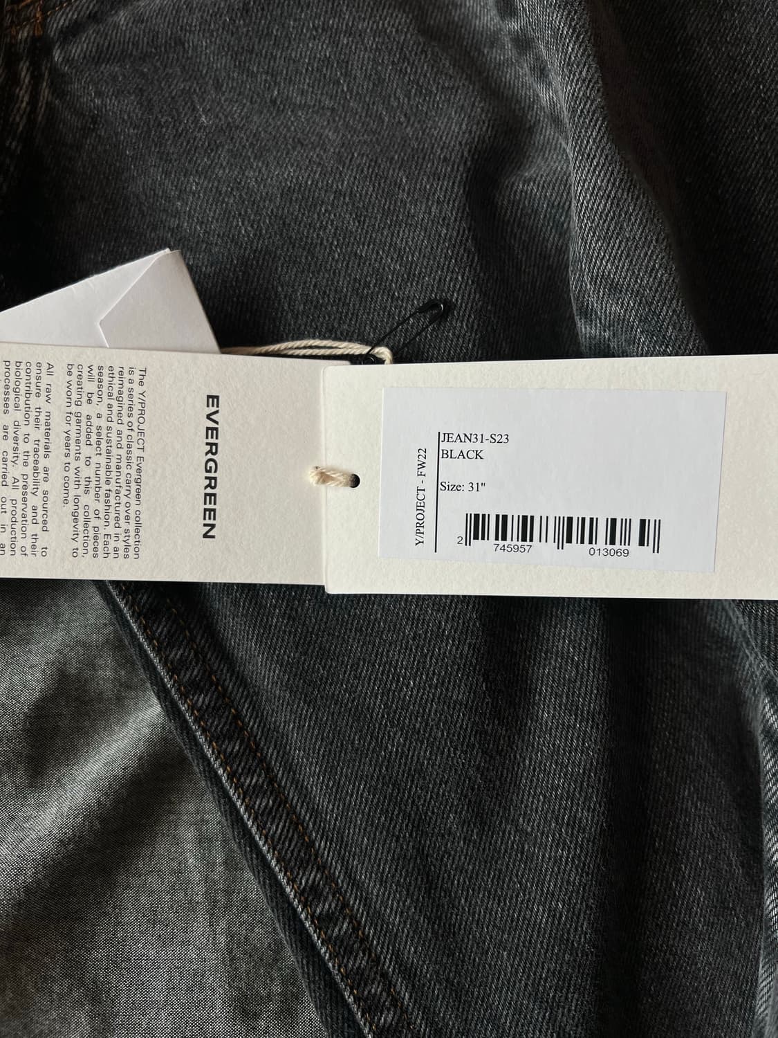 [31] Y project 와이프로젝트 와이어진 블랙 상품이미지7