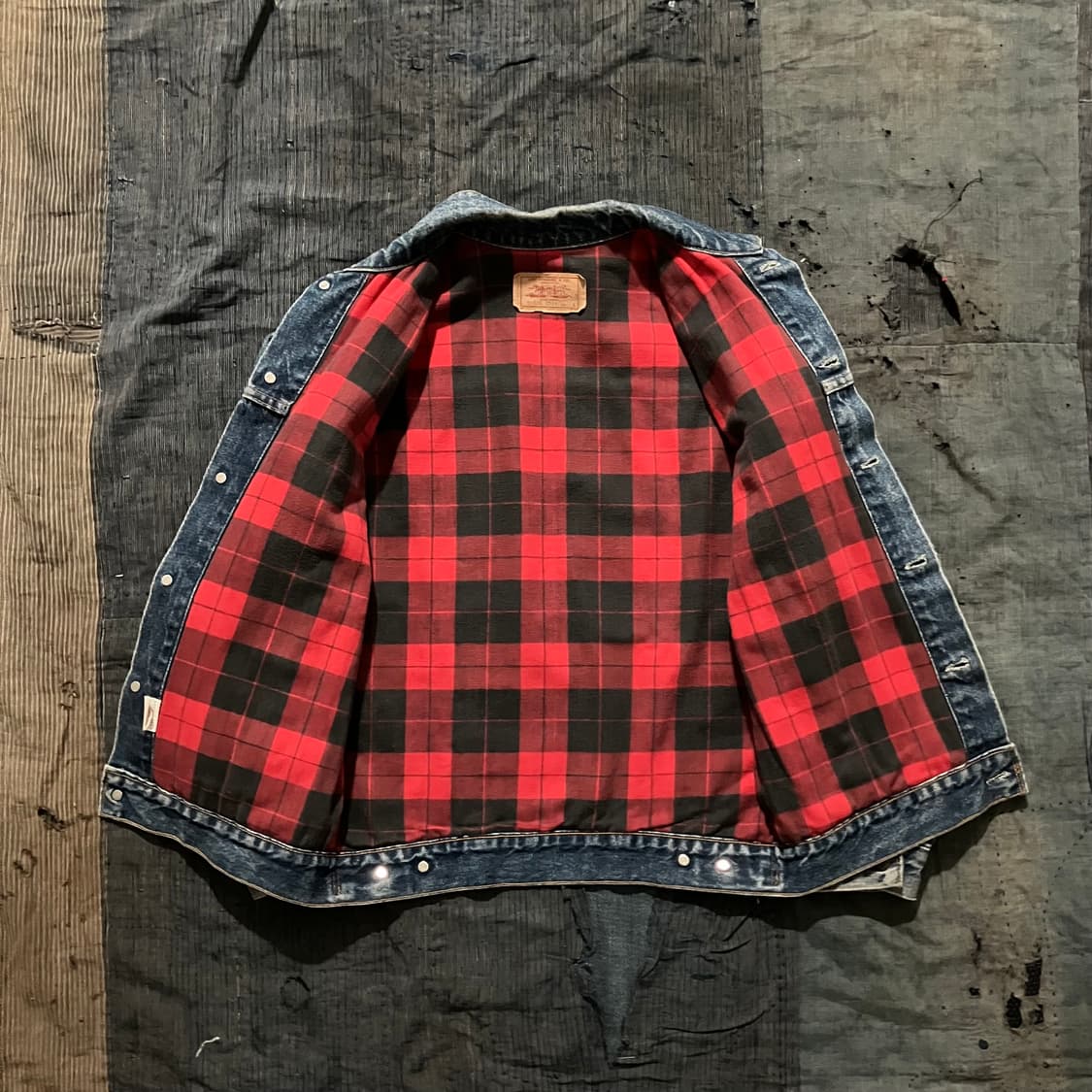 🇺🇸 80s USA 빈티지 리바이스 3세대 57510 데님 자켓 상품이미지4