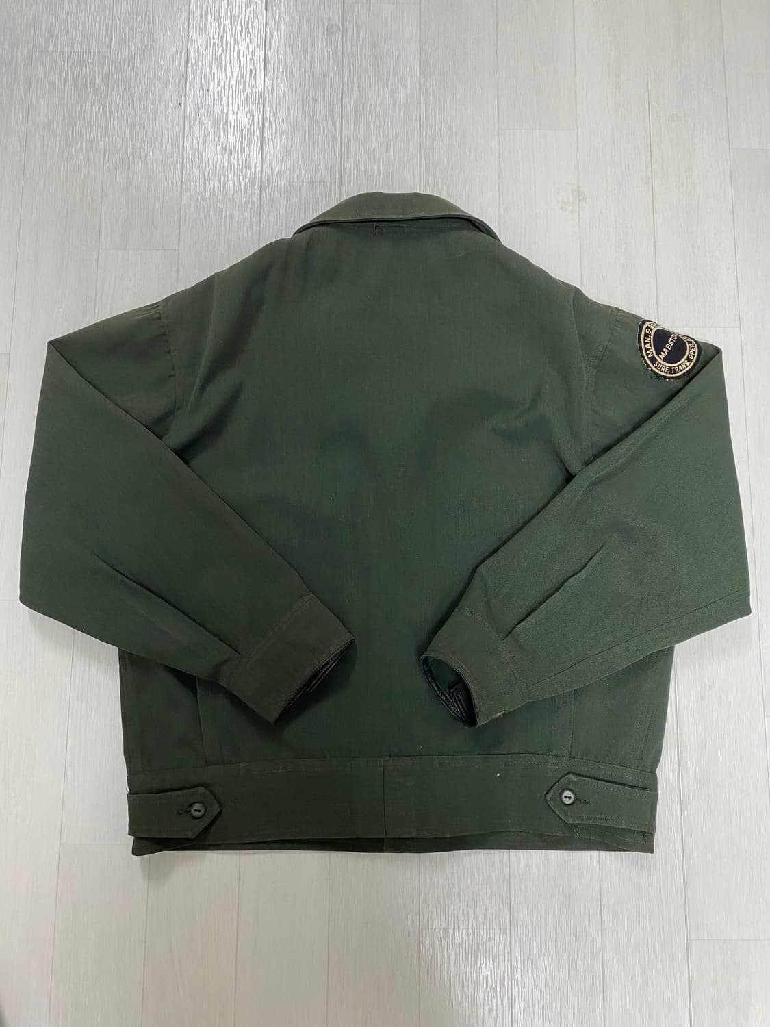 빈티지 NYCTA / MABSTOA 유니폼 자켓 올리브 그린 워크 자켓 상품이미지2