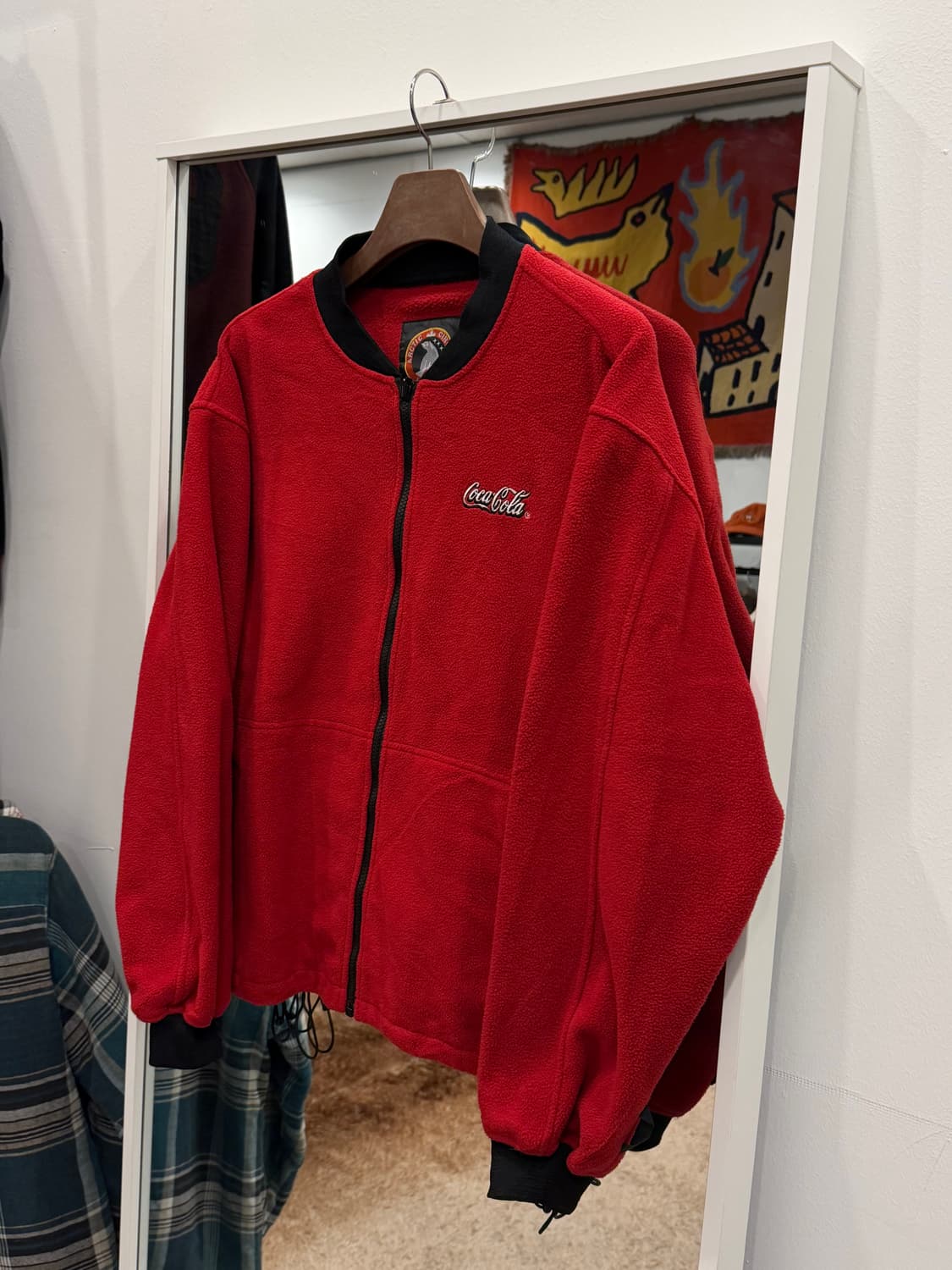 Arctic Circle 빈티지 코카콜라 플리스 자켓 상품이미지1