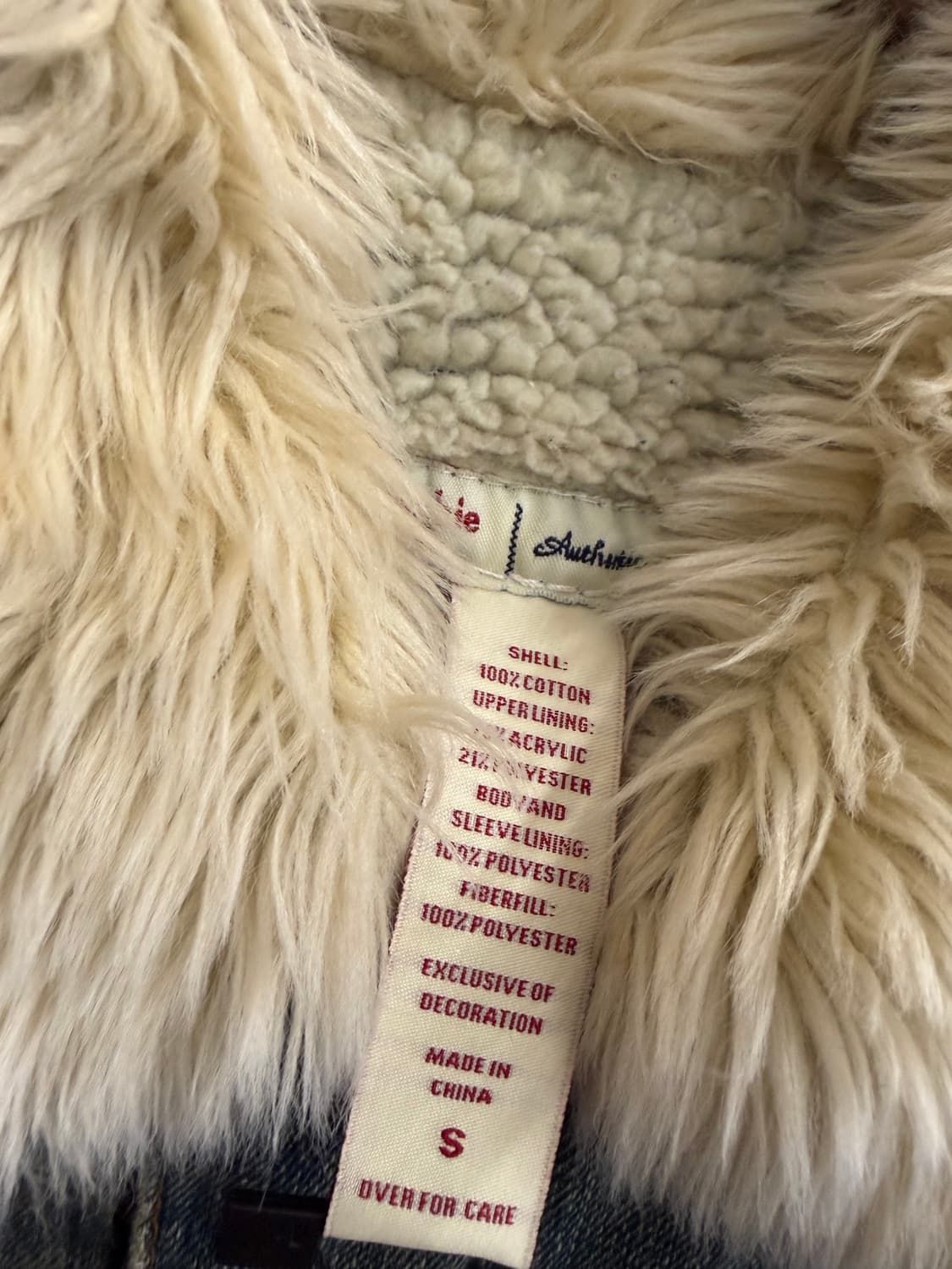 N11. 아베크롬비 울프죠 쉐르파 털 자켓 상품이미지3