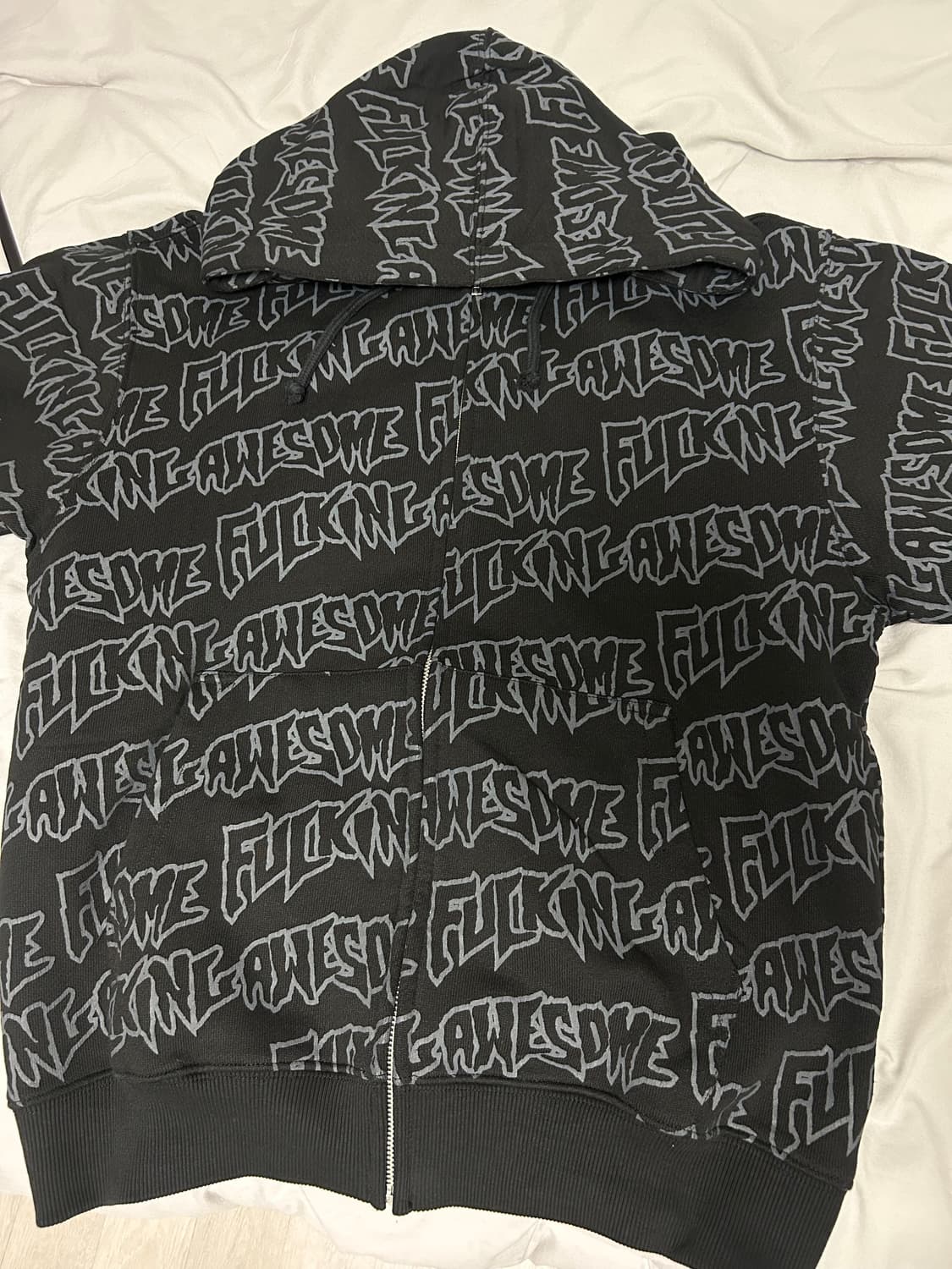 퍼킹어썸 리플렉티브 후드집업 S 상품이미지1