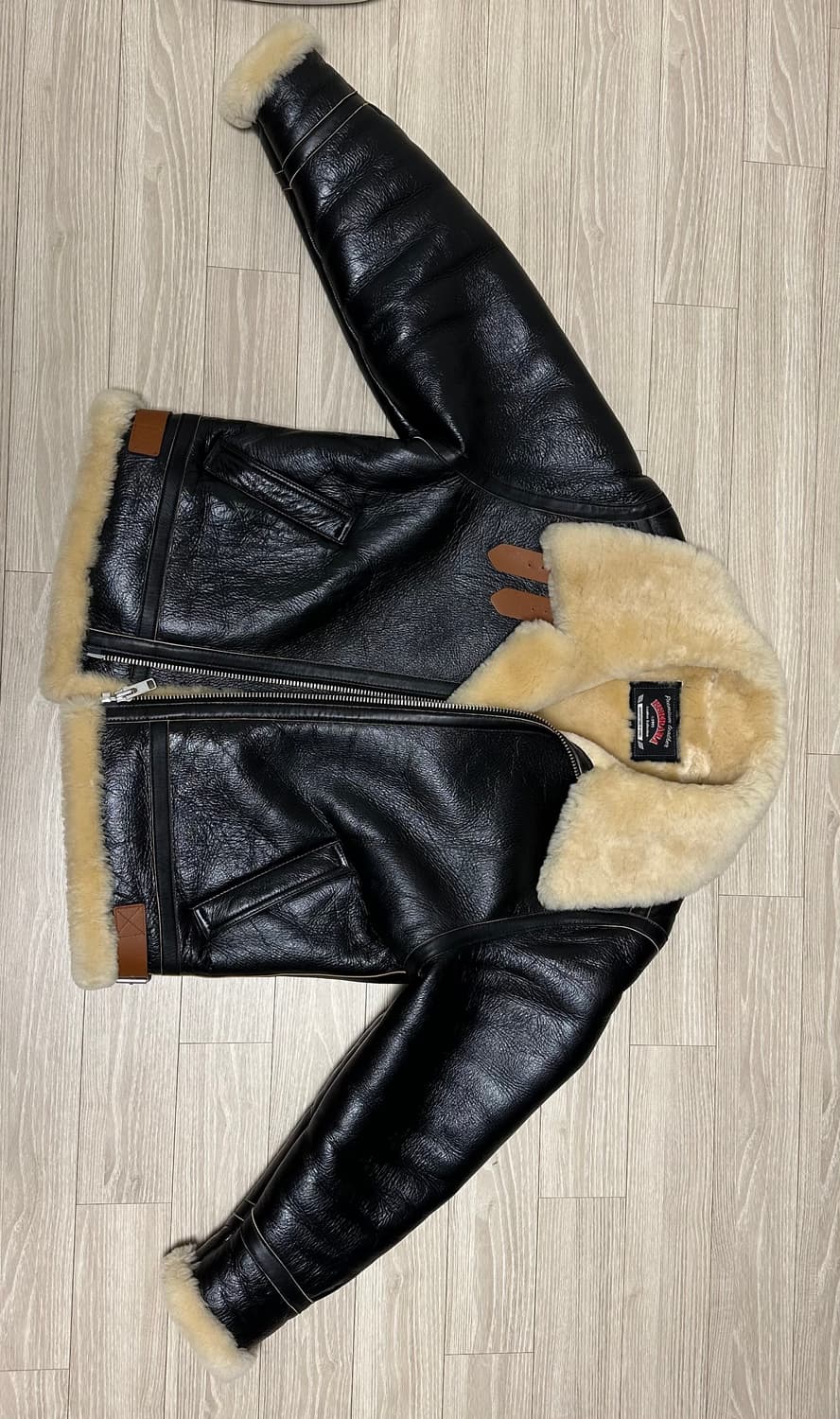 페라라 코리아 b-3 무스탕 m사이즈 상품이미지1