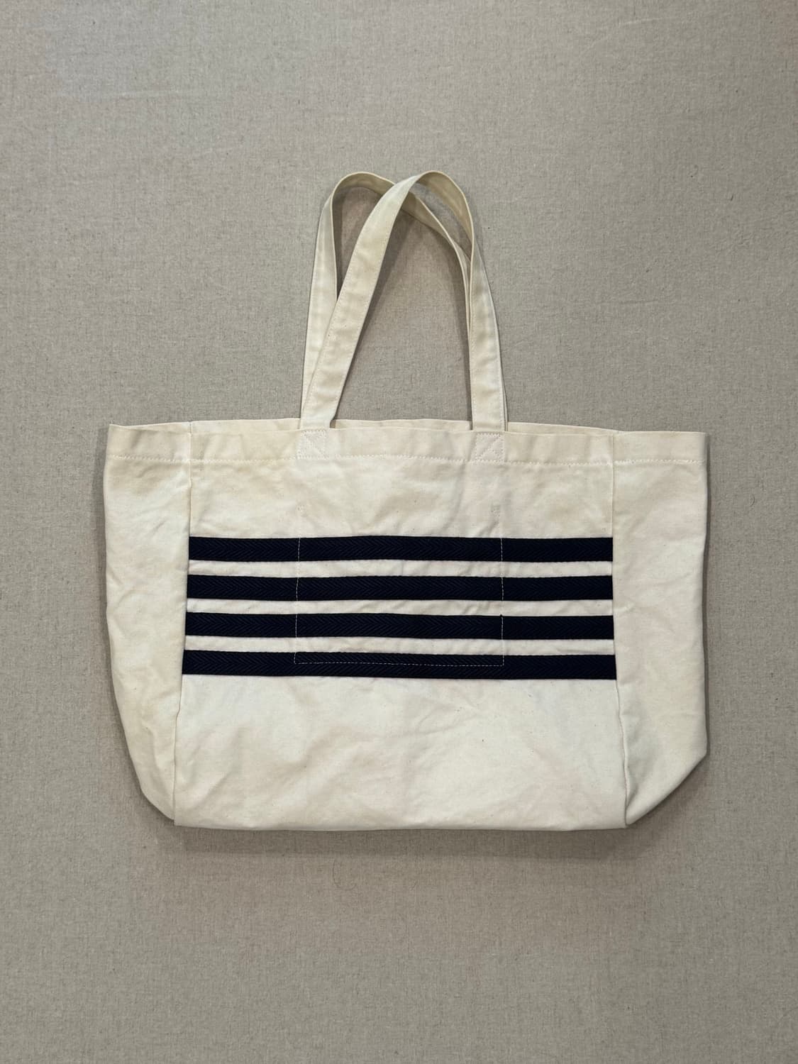 꼼데가르송 옴므 스트라이프 토트백 상품이미지2