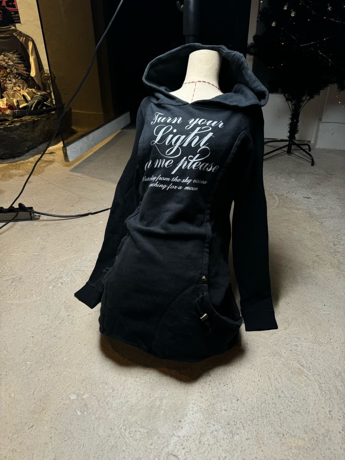 포켓 후드 원피스 상품이미지4