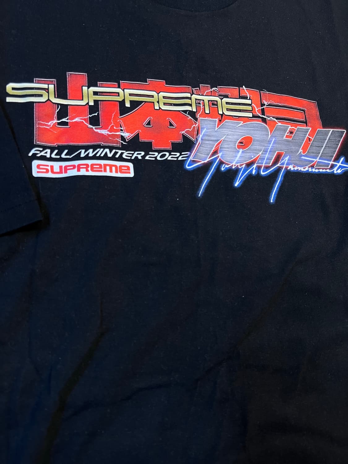 슈프림 요지야마모토 철권티셔츠 상품이미지2