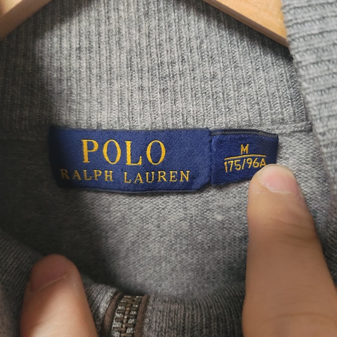 [M] 폴로 랄프로렌 아노락 반집업 니트 상품이미지3