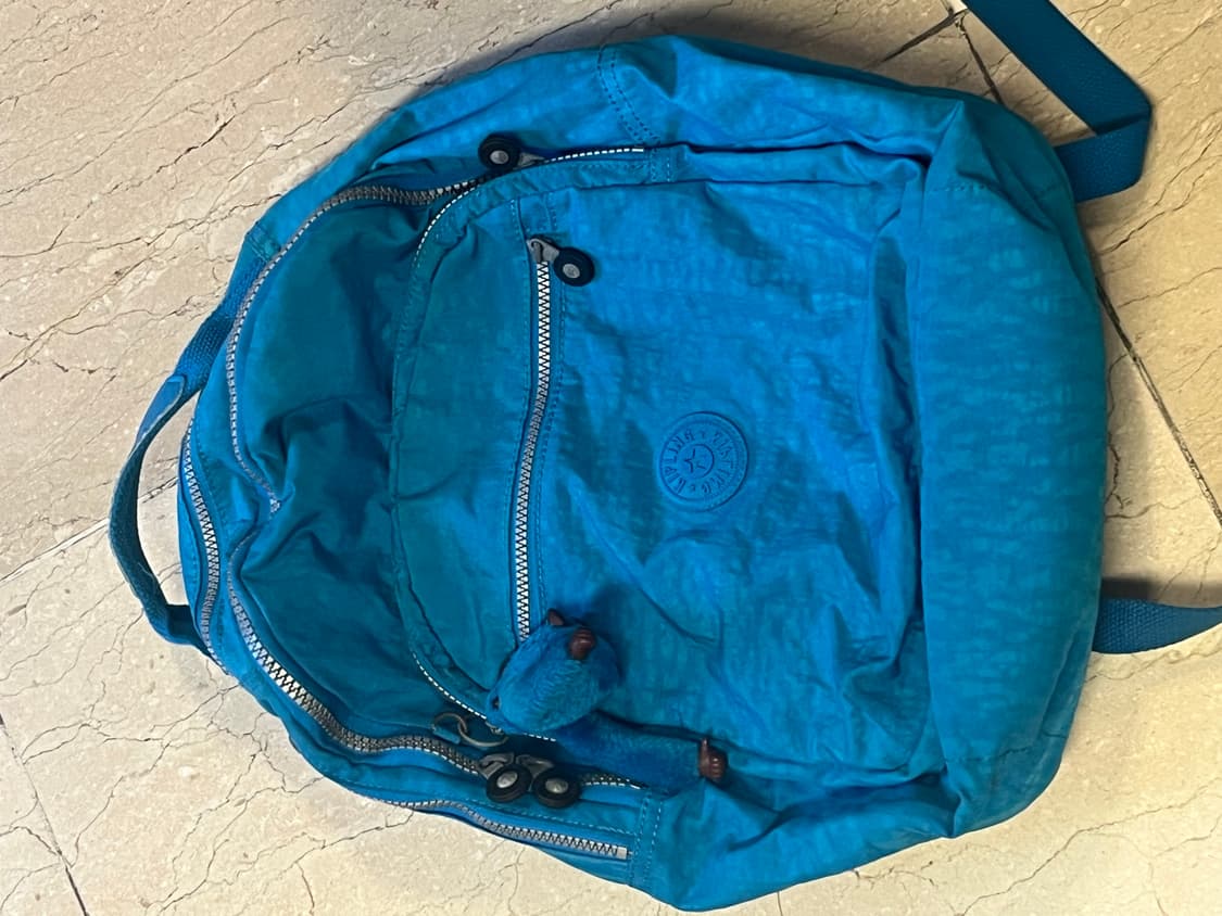 키플링 라지 사이즈 백팩 블루 상품이미지2