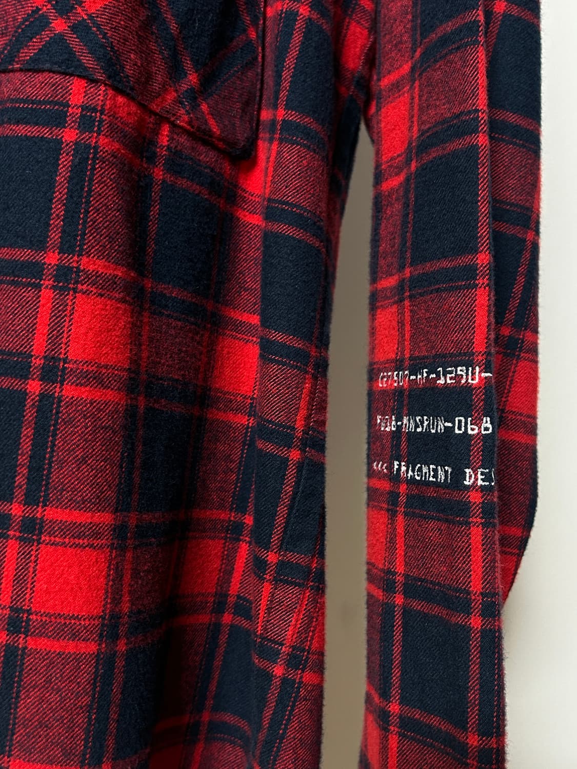 Moncler x Fragment Check L/S Shirts 상품이미지3