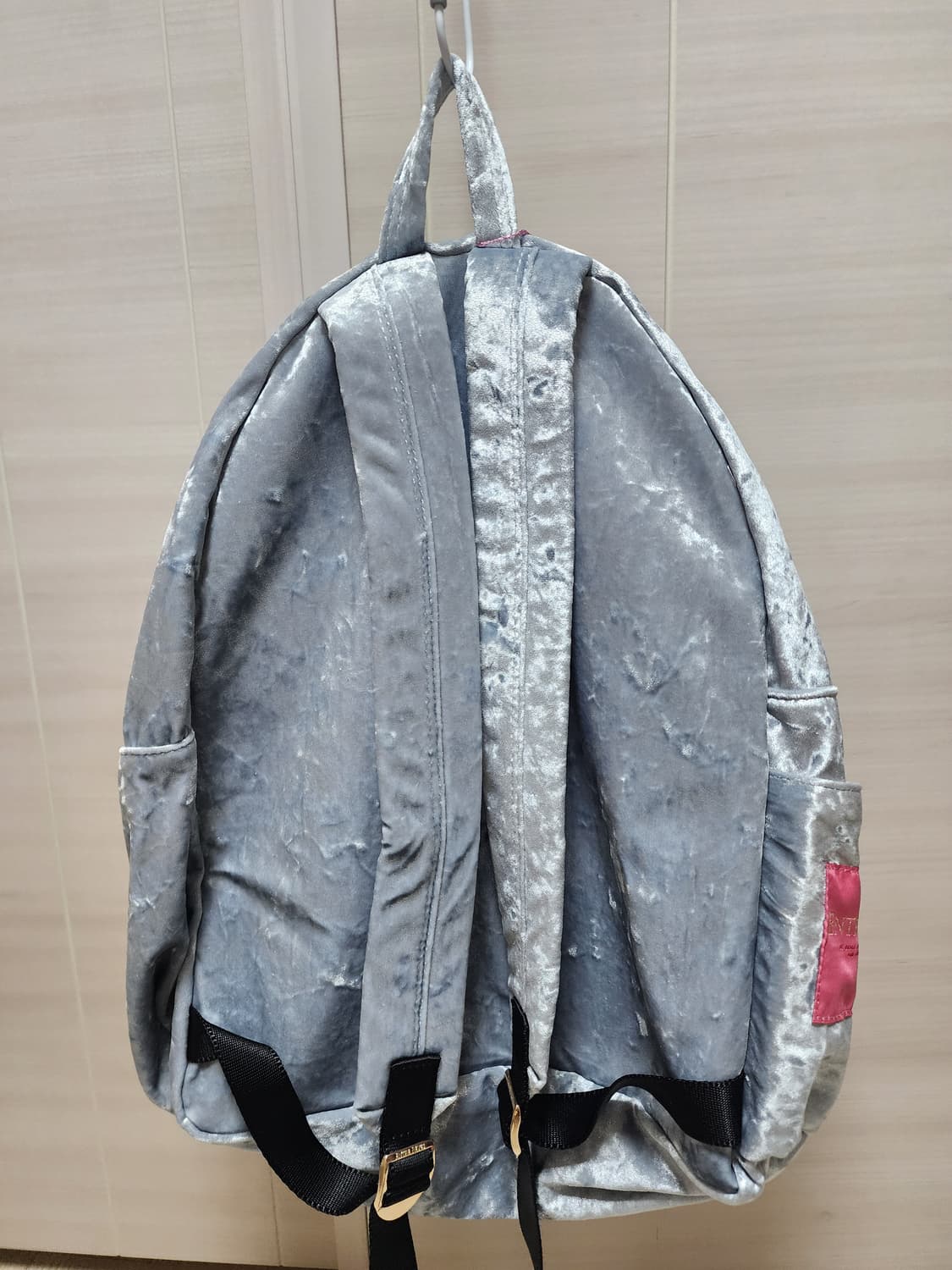 (새제품) 앙트레브 비지 베베 블루 벨벳 백팩 상품이미지2