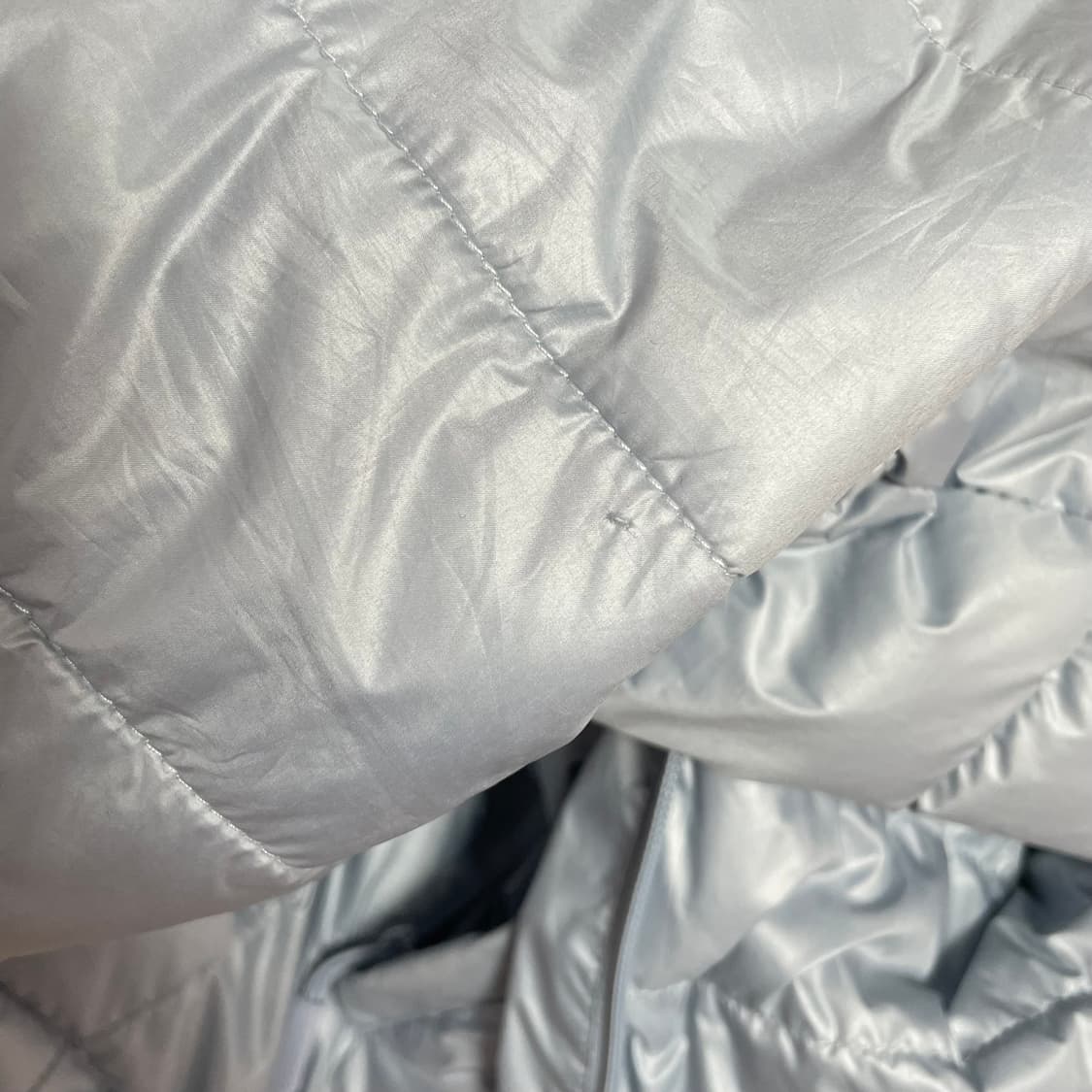 팬시클럽 경량패딩 스카이블루 상품이미지5