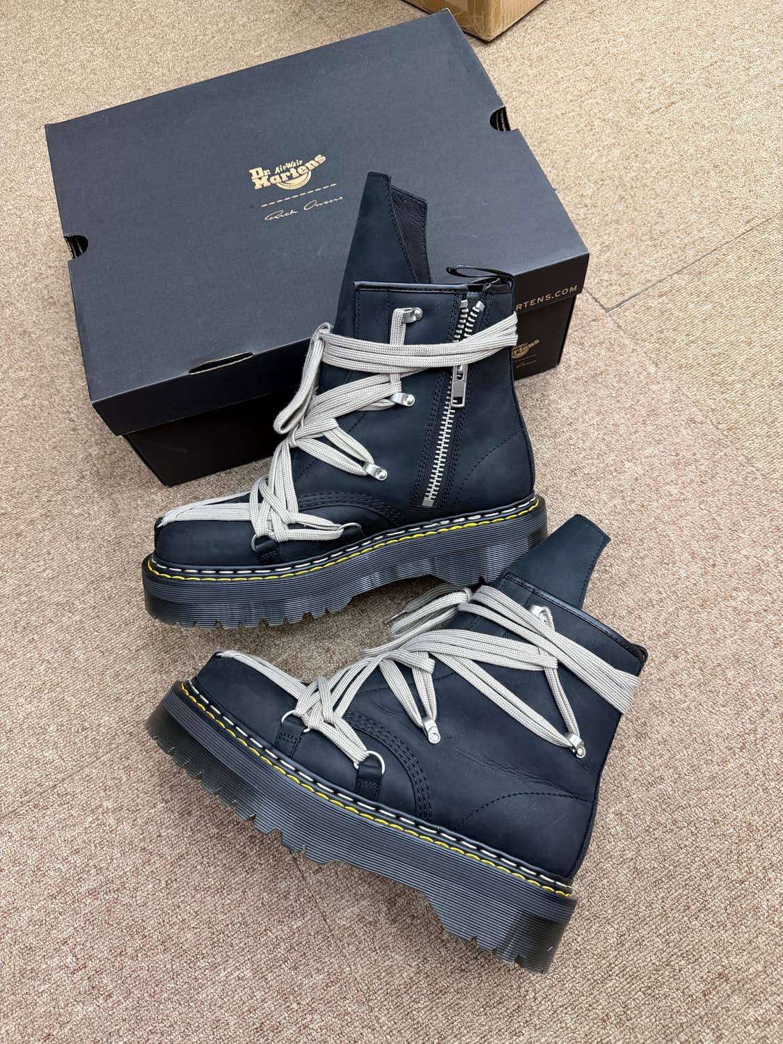 닥터마틴 Rick Owens 부츠 블랙 290사이즈 팝니다 상품이미지2