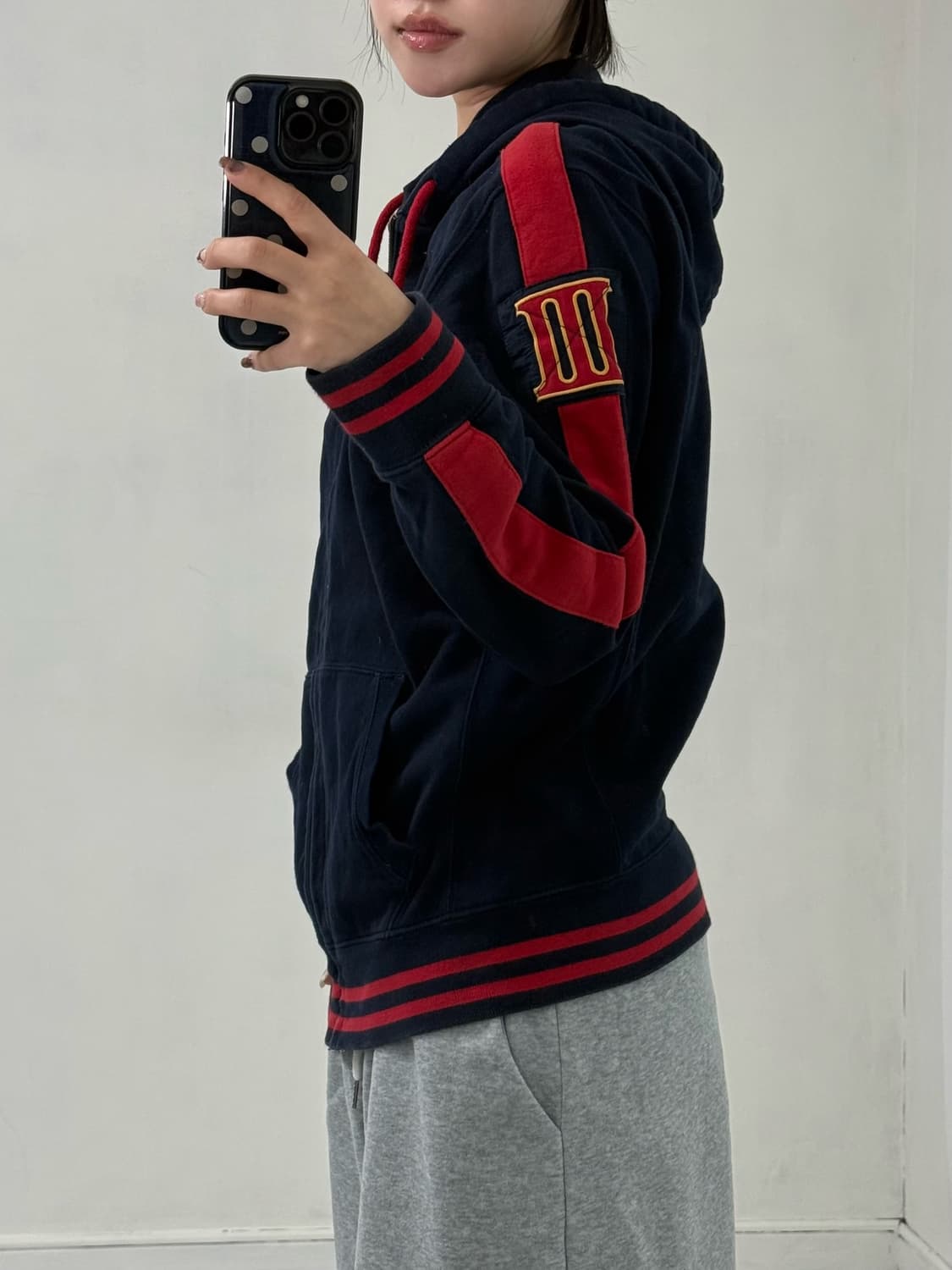 폴로 빅포니 네이비 후드집업 상품이미지4