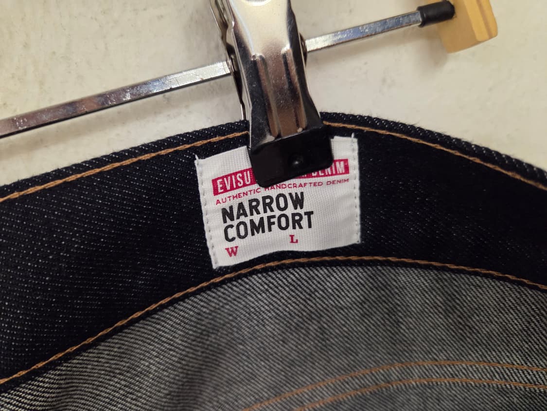 EVISU 나로우 컴포트 진청 데님 32 상품이미지4
