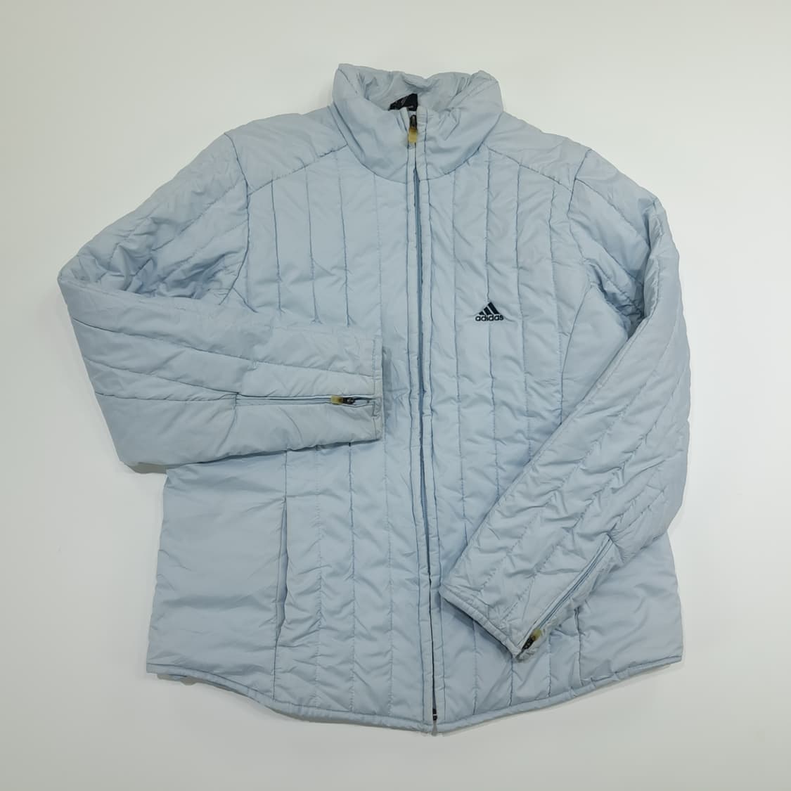 CN931 M 아디다스 스카이블루 패딩 자켓 점퍼 상품이미지2