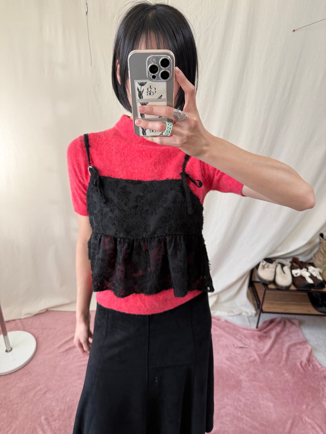 Mysty Women 자카드 뷔스티에 상품이미지2