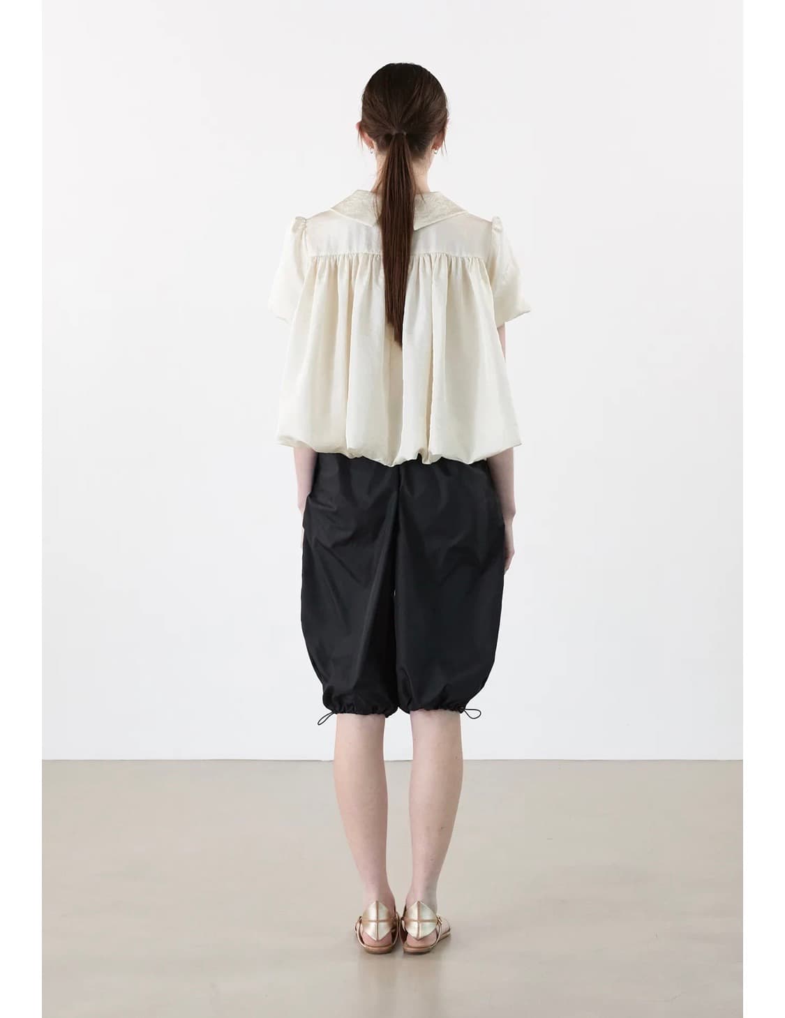 코스모스 BALLOON CROPPED BLOUSE (IVORY) 상품이미지5
