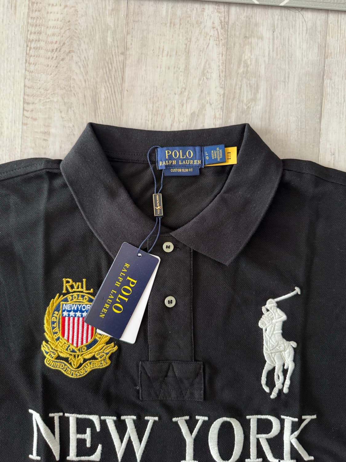 폴로 빅포니 치프키프 뉴욕 카라티 블랙 L 판매 상품이미지3