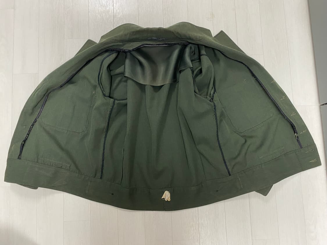 빈티지 NYCTA / MABSTOA 유니폼 자켓 올리브 그린 워크 자켓 상품이미지3