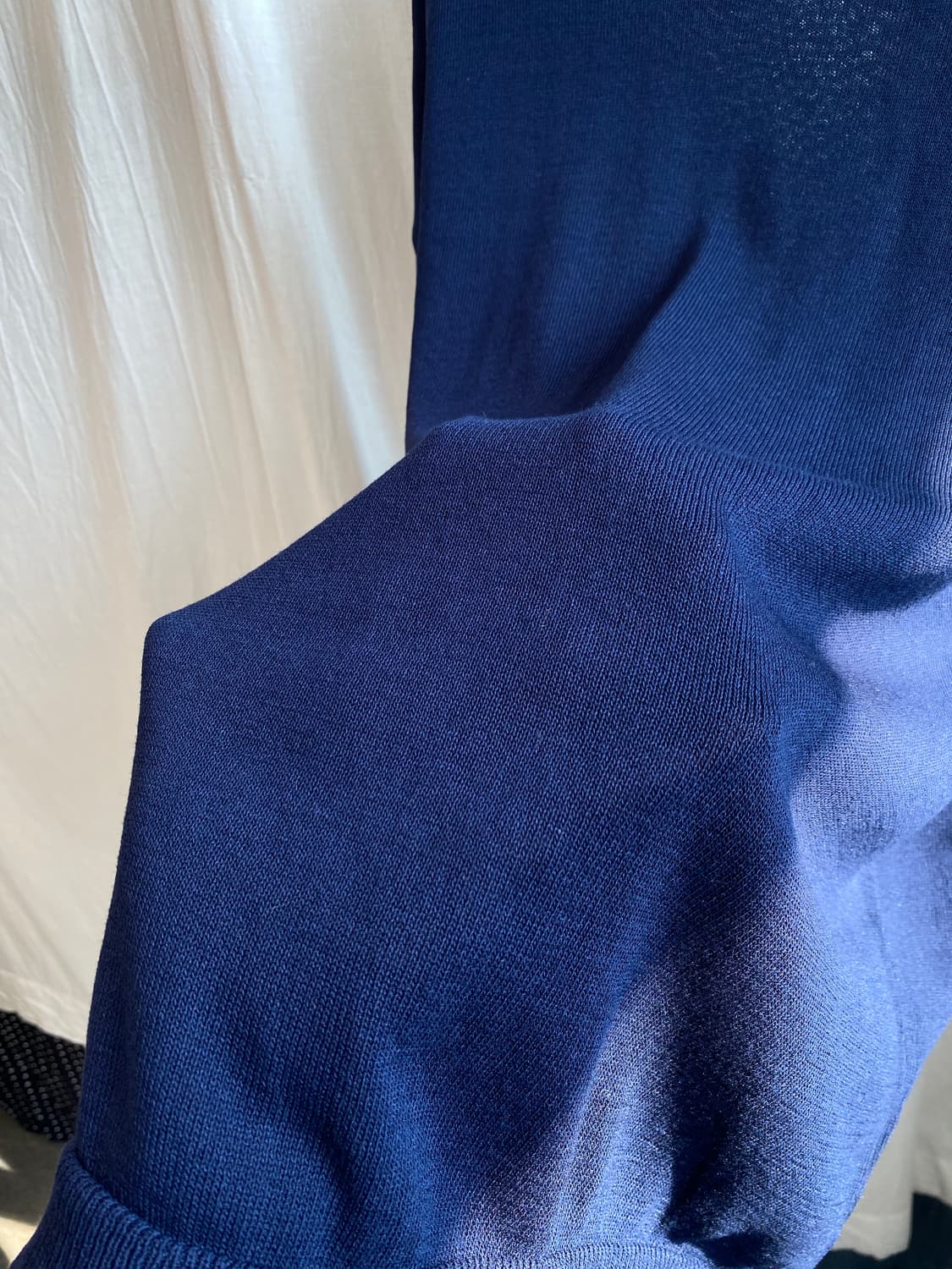 SENSE OF PLACE 네이비 7부 니트(L) 상품이미지9