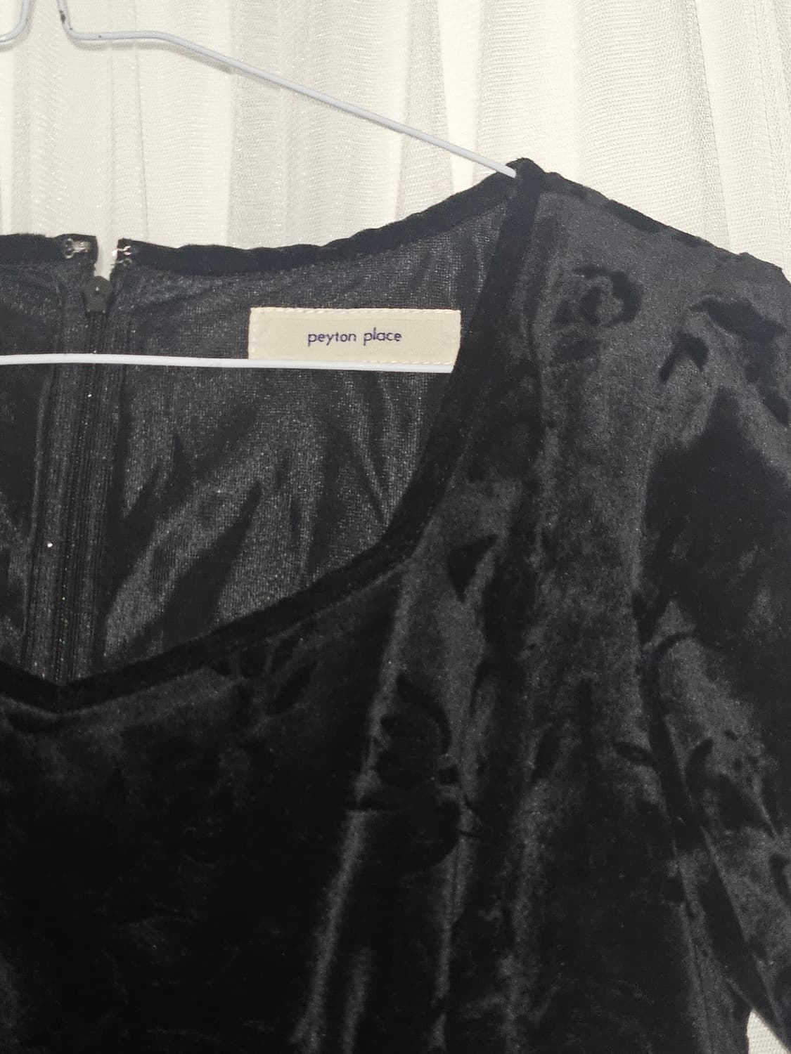 peyton place 로즈 패턴 벨벳 원피스 니혼진 공겜여주 히메갸루 상품이미지3