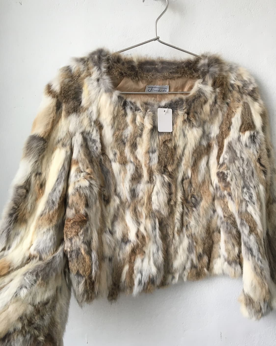 Rabbit fur jacket 상품이미지5