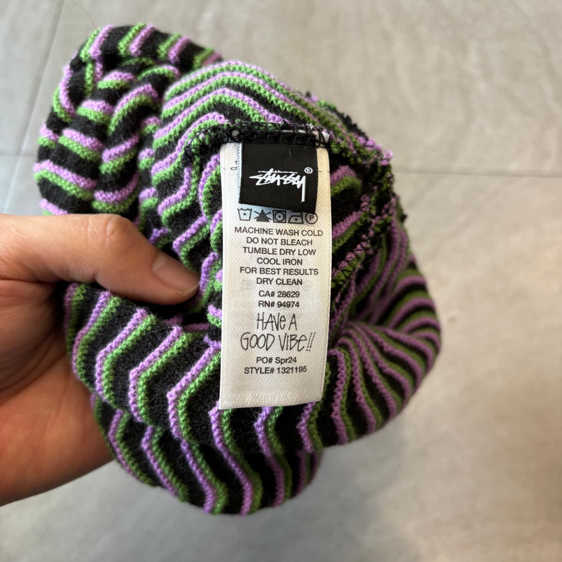 스투시 스컬캡 크링클 스티치 클라우드 비니 상품이미지4