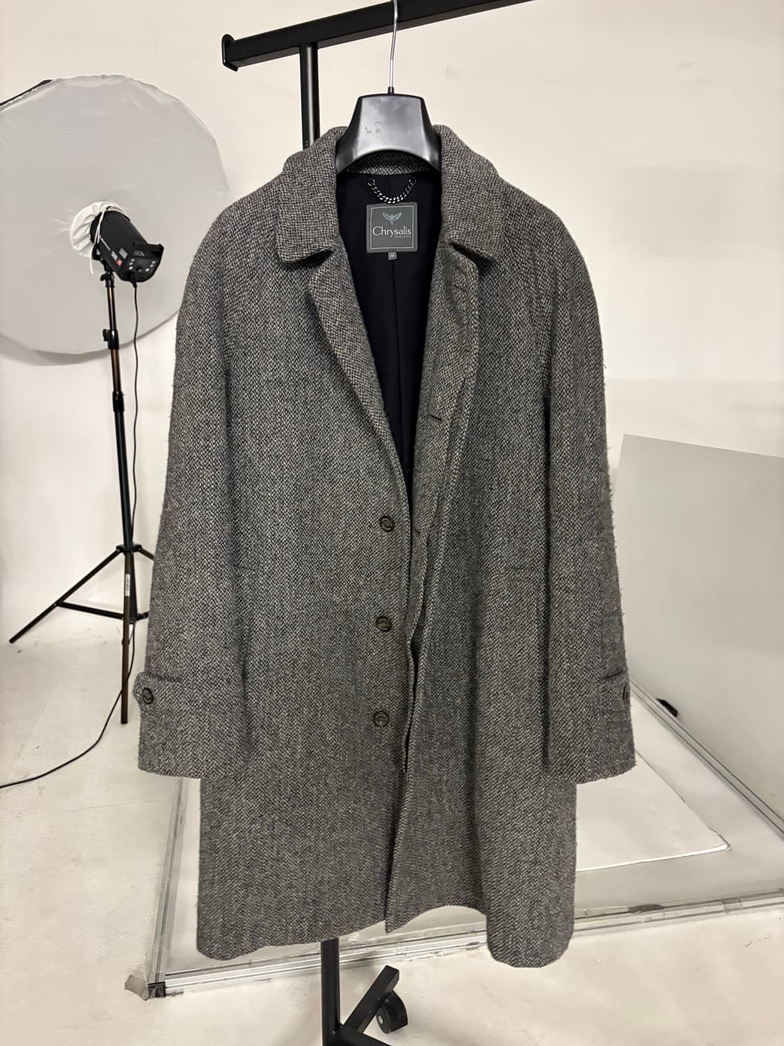 크리설리스 켄싱턴 숏 도네갈 트위드 그레이 42 상품이미지1