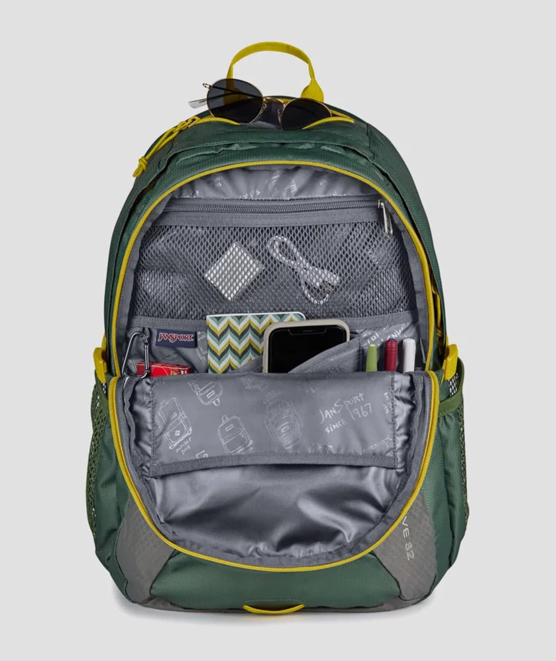 잔스포츠 백팩 아가베 카고 그린 학생 가방 상품이미지4