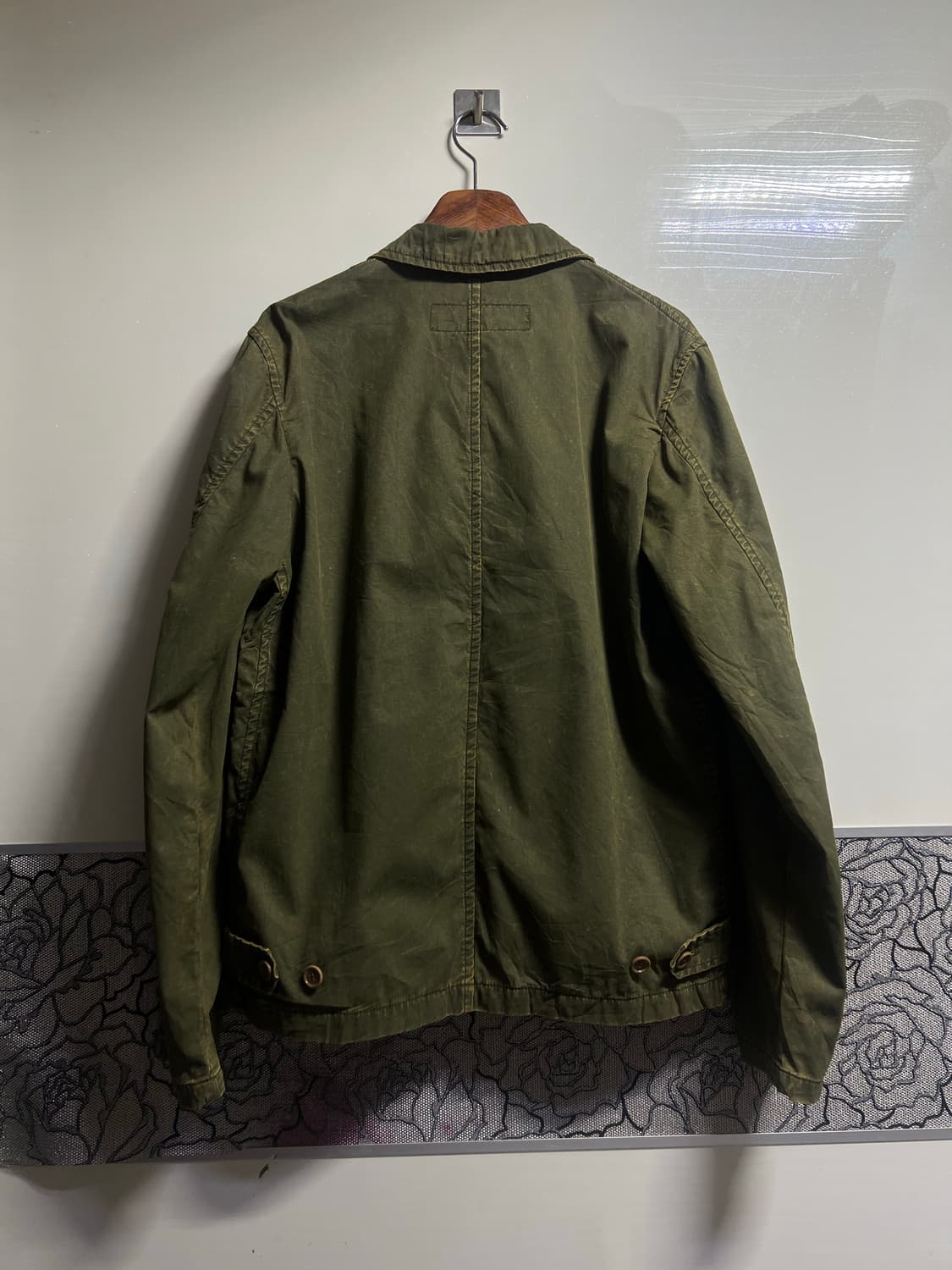 05ss 꼼데가르송 옴므 그린 헌팅자켓 상품이미지6