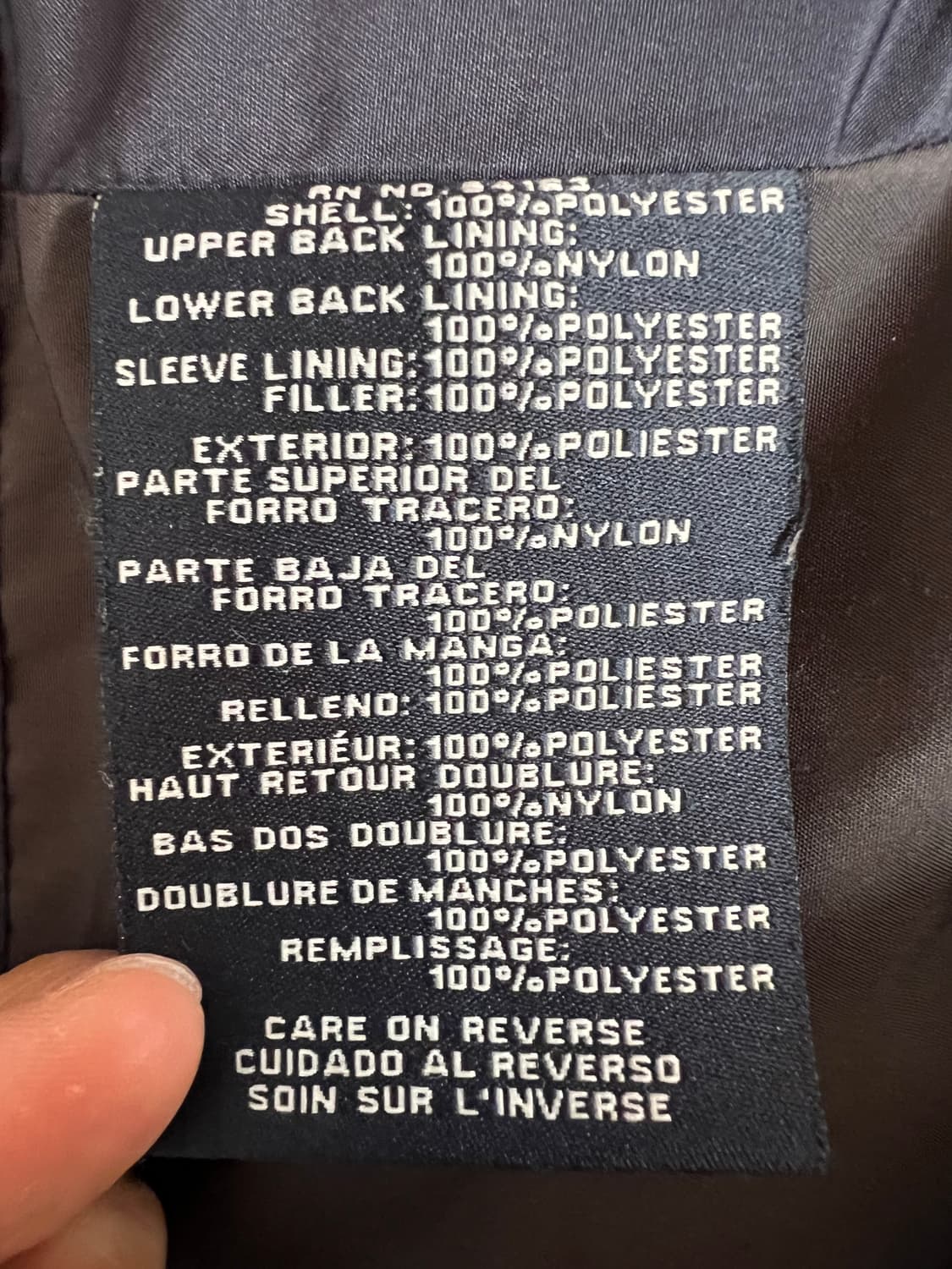 타미힐피거 남성 네이비 경량패딩누빔패딩점퍼 상품이미지7