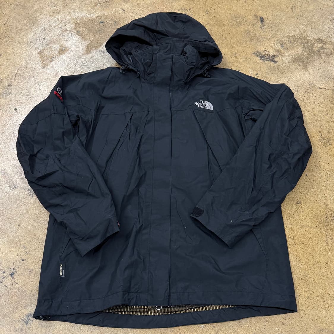 [정품/90] 노스페이스 블랙 바람막이 후드 자켓 b15 상품이미지2