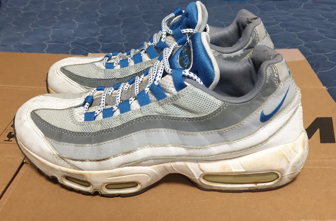 나이키 에어맥스95 에센셜 스니커즈 인더스트리얼 블루 (275) 상품이미지2