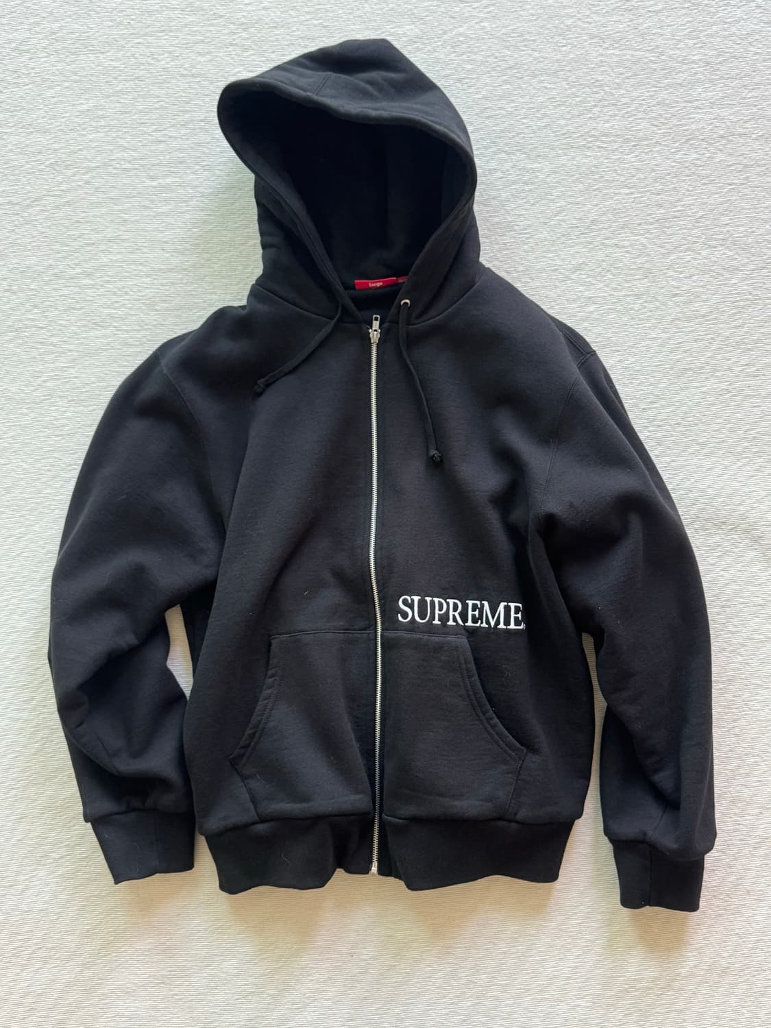 슈프림 19AW/Thermal Zip Up Hooded Sweatshir 상품이미지1