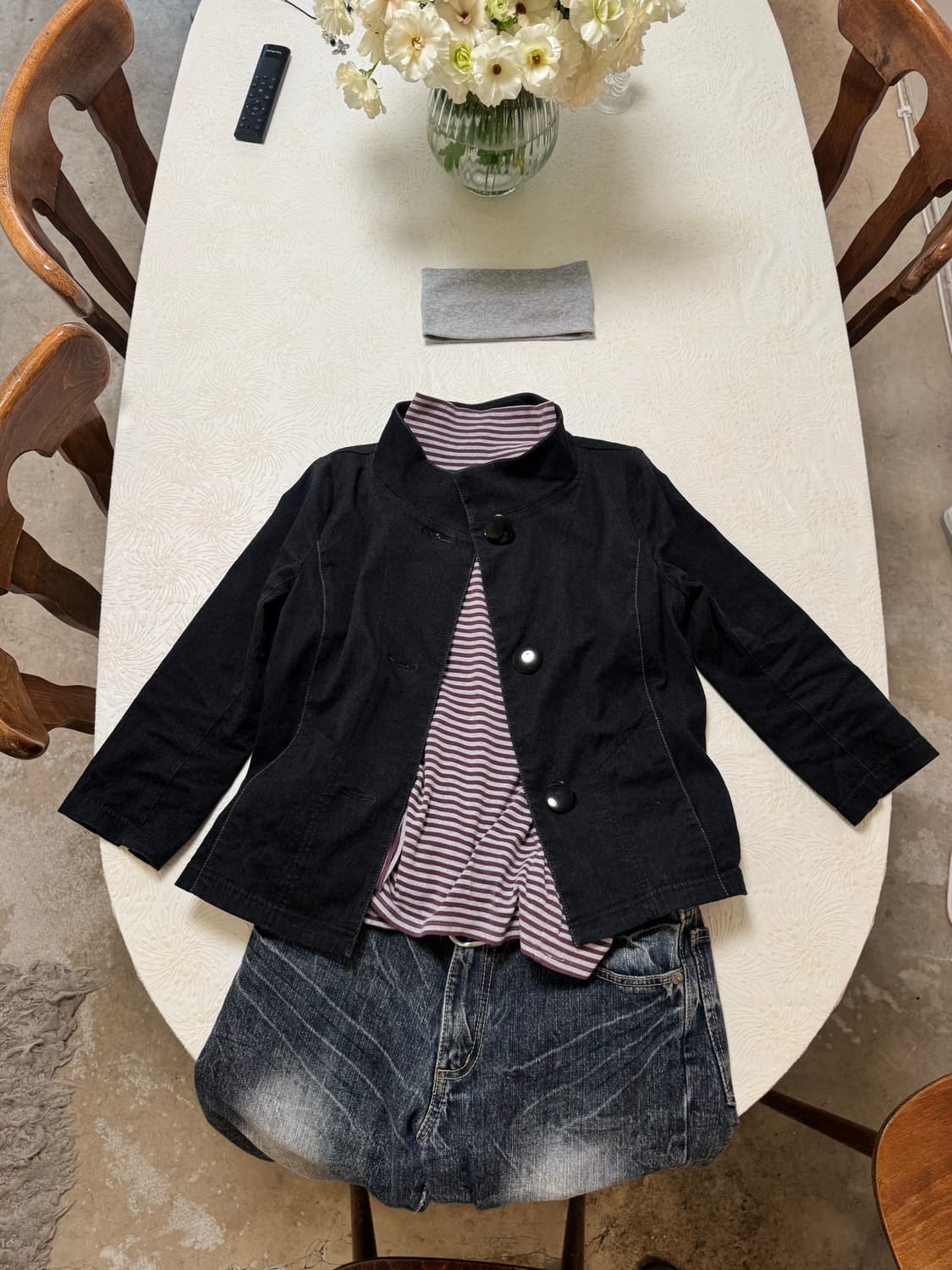 도쿄 스트릿 미니멀 빈티지 코디세트 상품이미지8