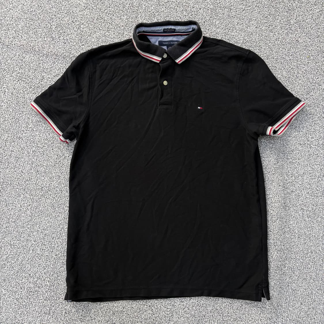 L 타미힐피거 카라 반팔티 폴로셔츠 0304J 상품이미지1